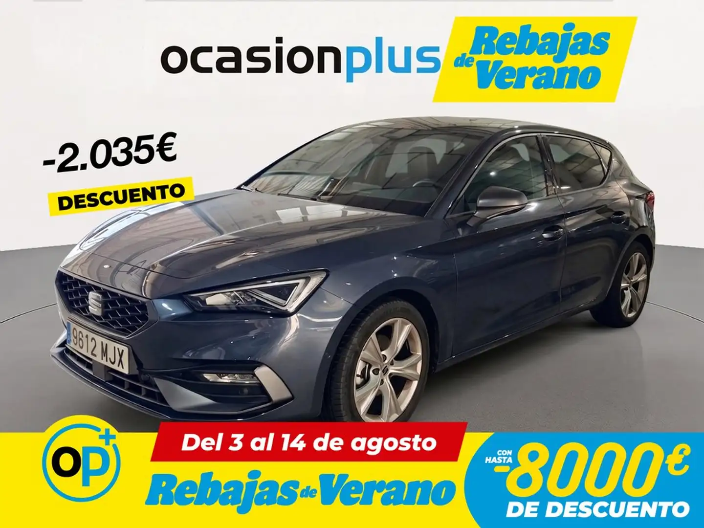 SEAT Leon 1.0 eTSI S&S FR XS DSG-7 110 Gris - 1