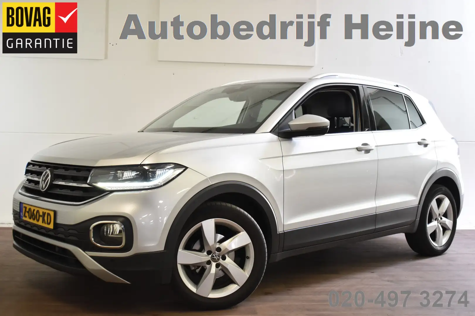 Volkswagen T-Cross TSI 110PK DSG STYLE CAMERA/LED/CARPLAY Gris - 1
