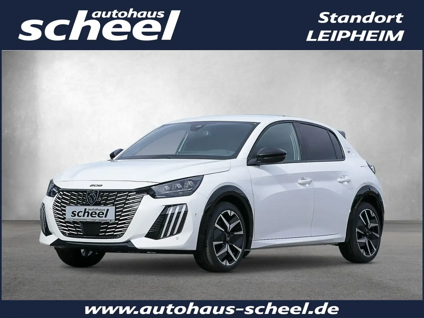 Peugeot 208 1.2 136 GT Kam./KeyLess/KlimaA/360/AUT/LED Weiß - 1