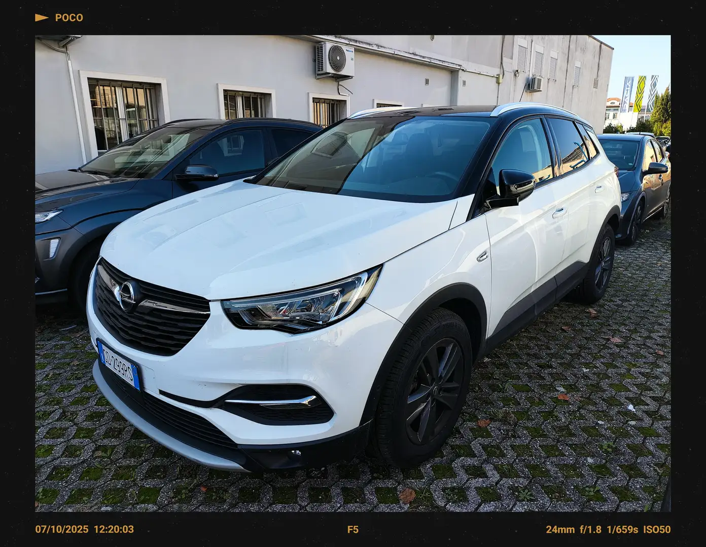 Opel Grandland X 1.5 Ecotec Design Line Blanc - 2