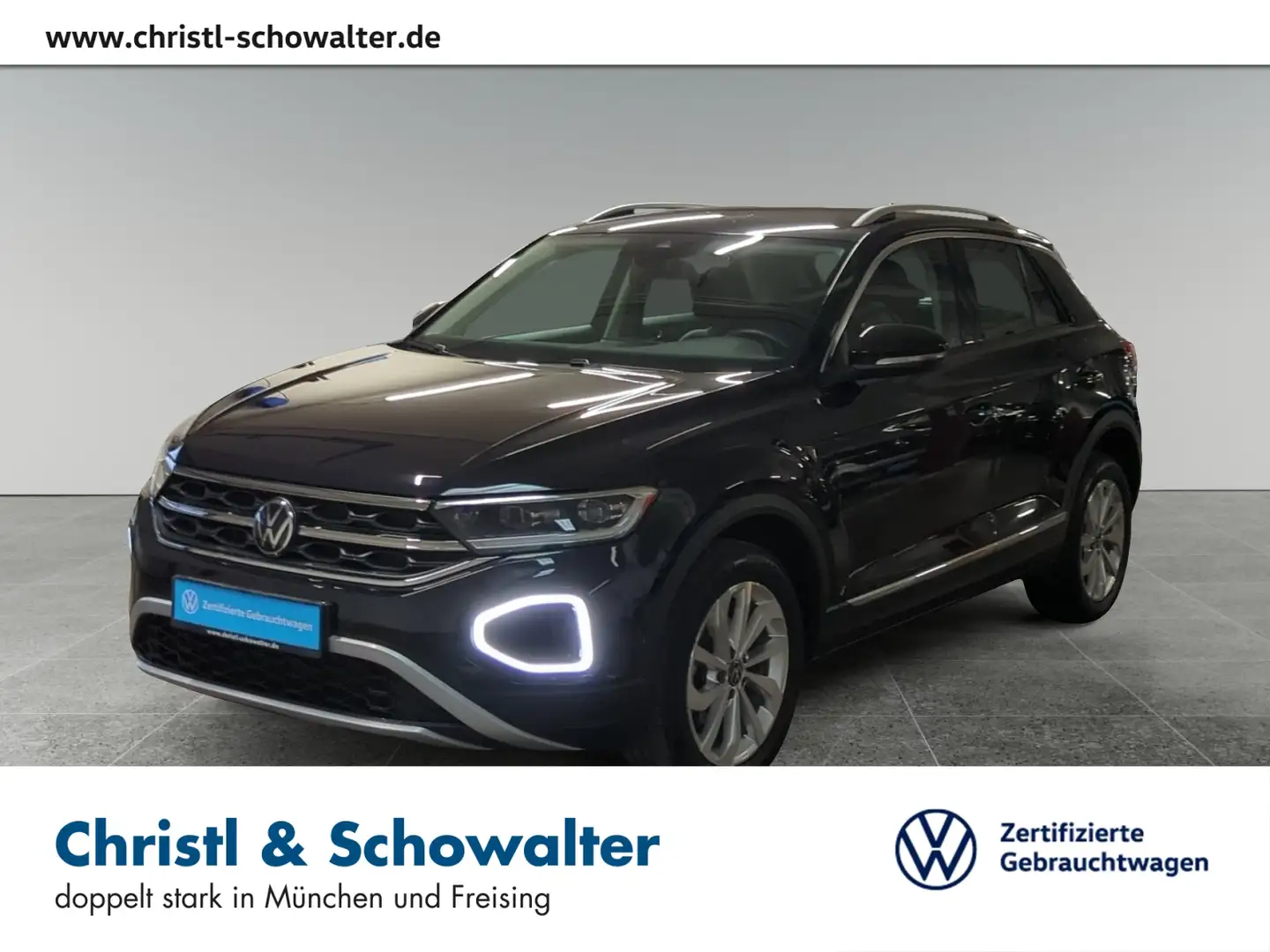 Volkswagen T-Roc 1.0 l TSI Style LED KLIMA Schwarz - 1