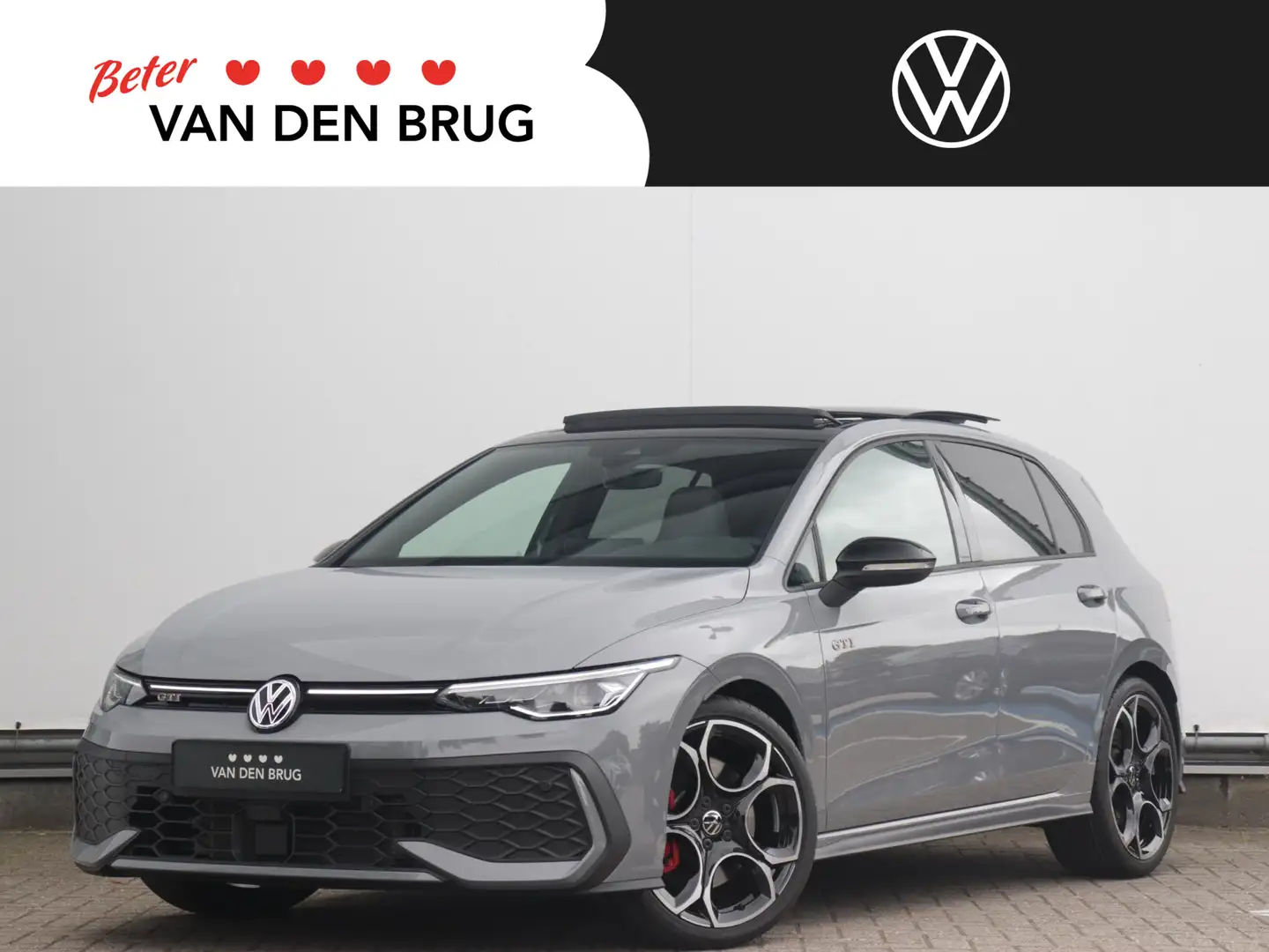 Volkswagen Golf GTI 8.5 2.0 TSI 265pk | Panorama dak | Leder | Stoelve Grijs - 1
