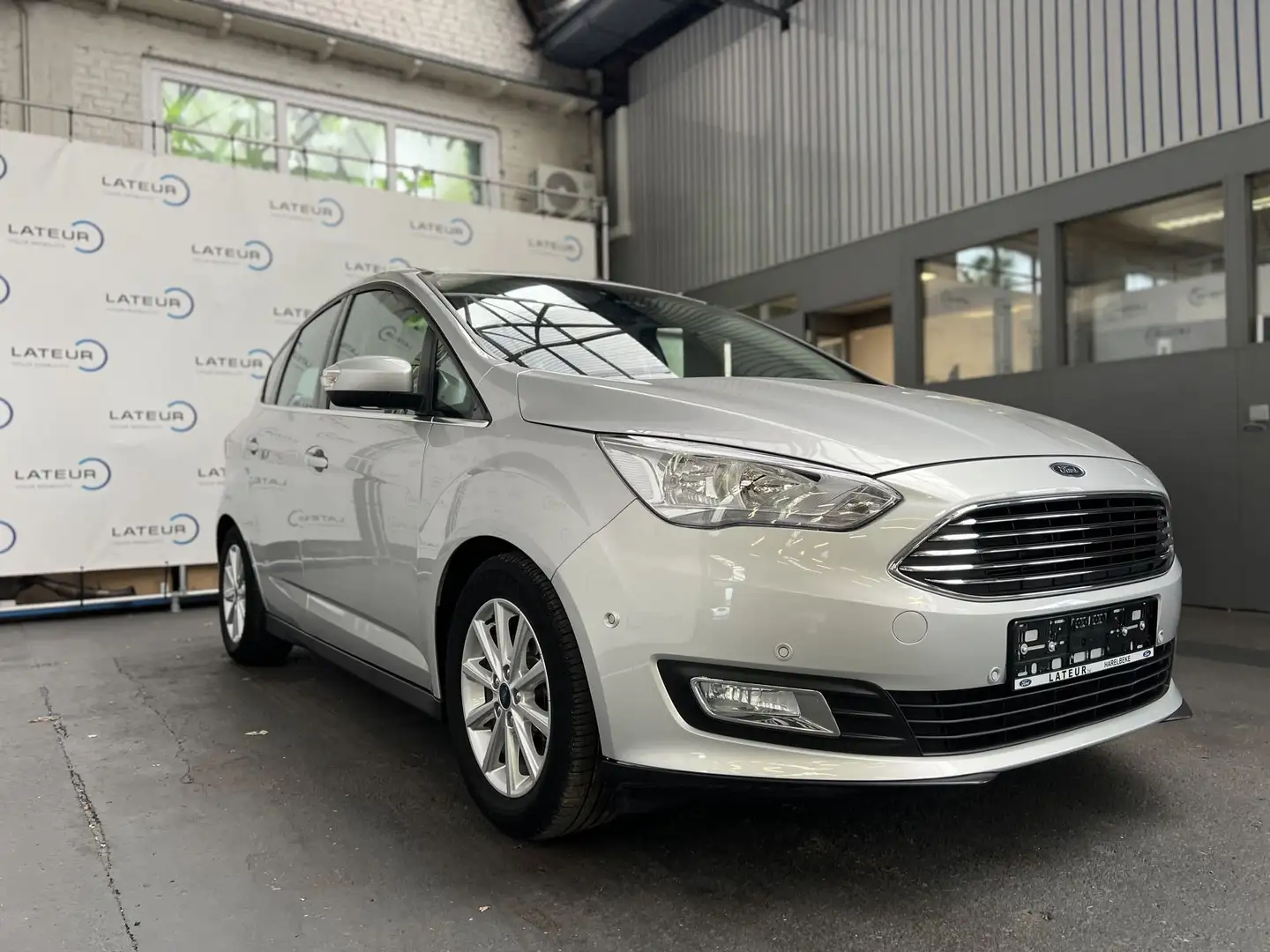 Ford C-Max Titanium  1.5i EcoBoost  A6 150pk BEIGE LEDEREN Z Argento - 2
