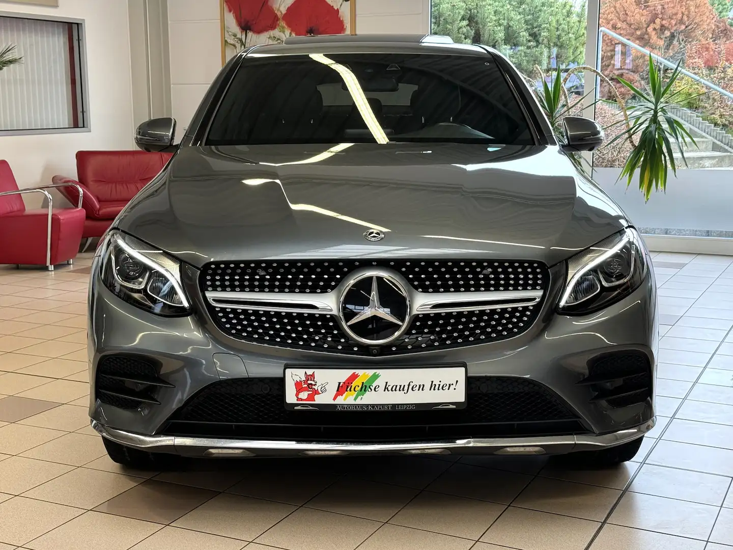 Mercedes-Benz GLC 250 Coupe AMG/LED/Distronic/S-Dach/Memo/360° Gris - 2