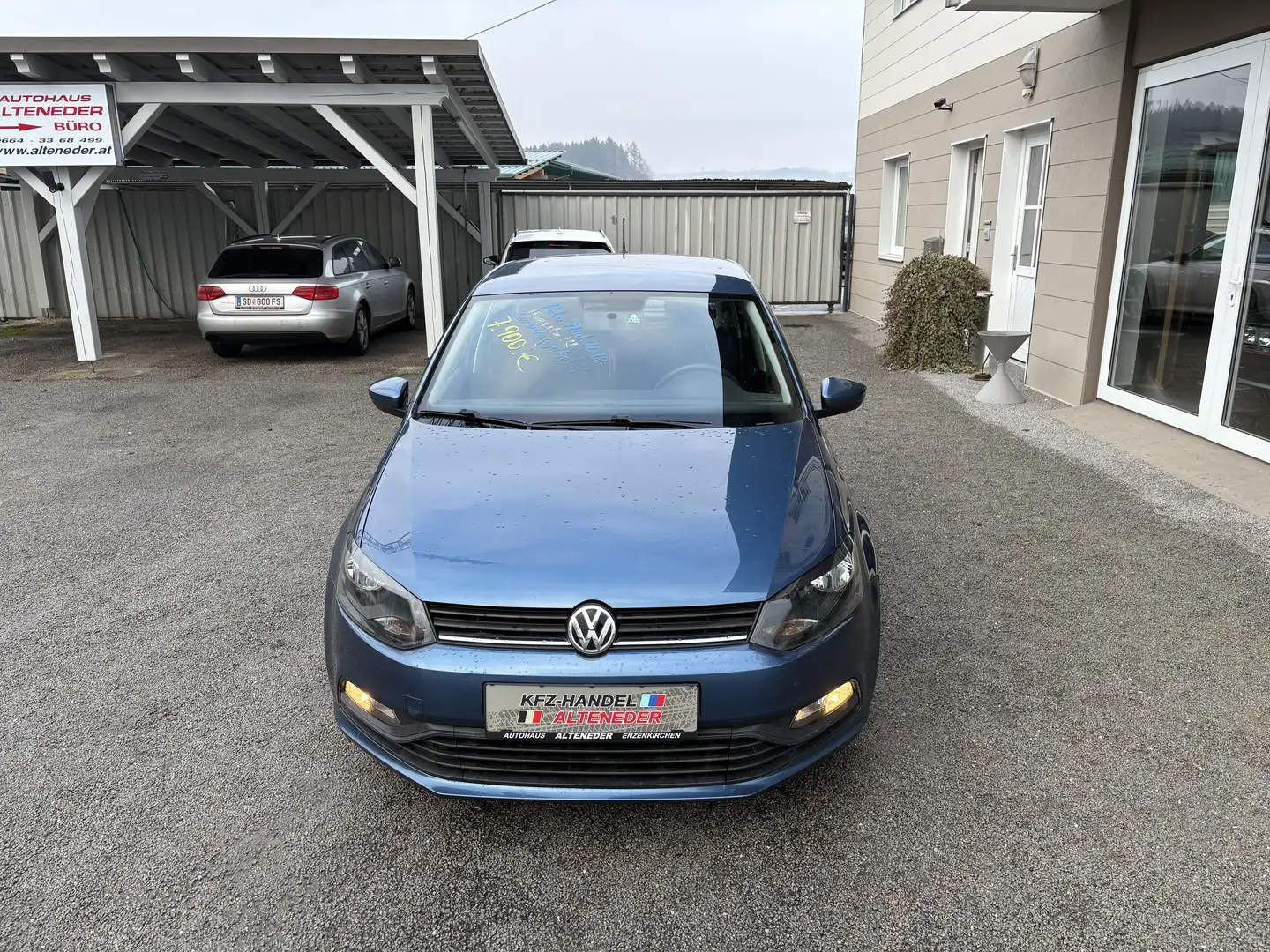 Volkswagen Polo Austria 1,0 *1.BESITZ*BLUETOOTH*KLIMA* Blau - 2