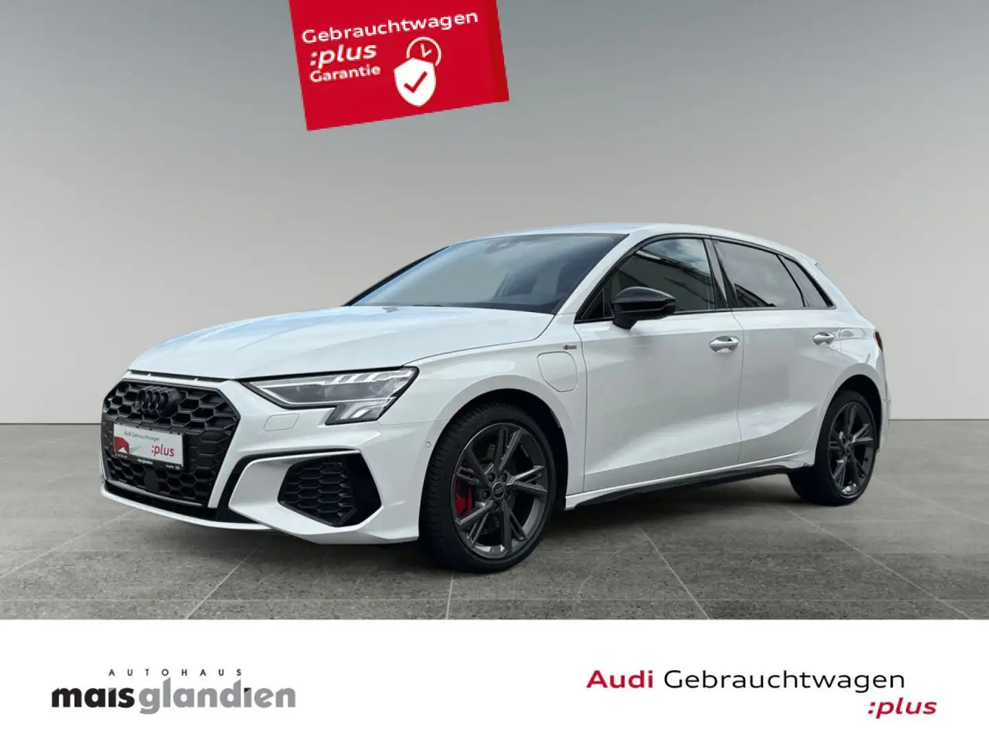 Audi A3 Sportback 45 TFSI e 2x S line B+O ACC Bluetooth Weiß - 1