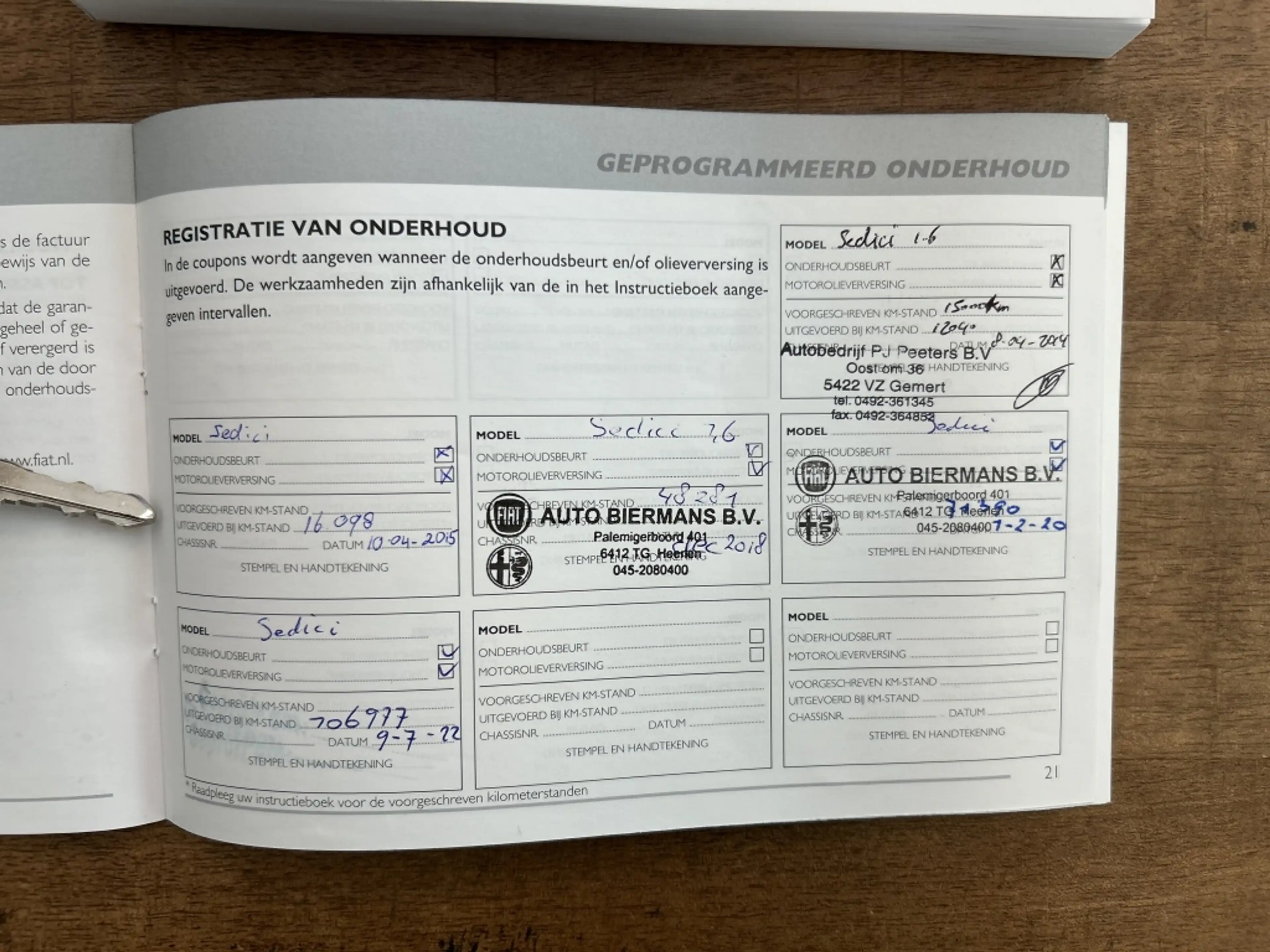 Fiat Sedici 1.6-16V Young Airco, LM-velgen — photo 31