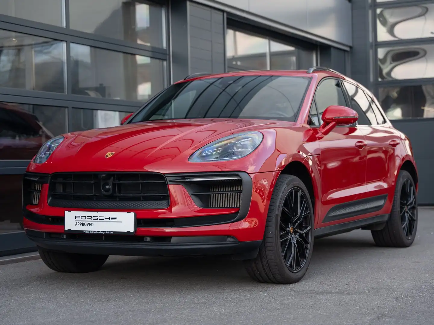 Porsche Macan S Rot - 1