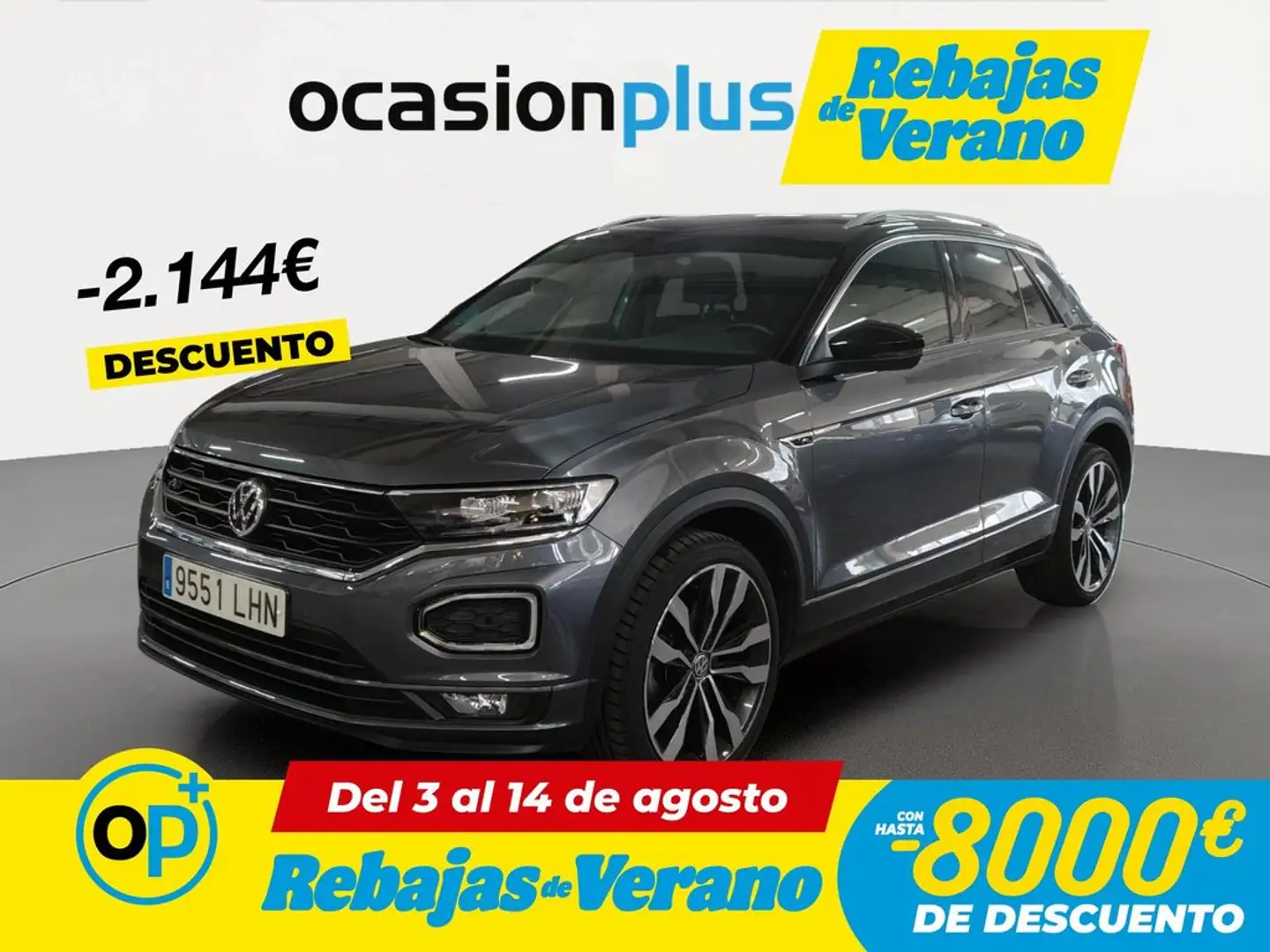 Volkswagen T-Roc 1.5 TSI Sport DSG7 Gris - 1