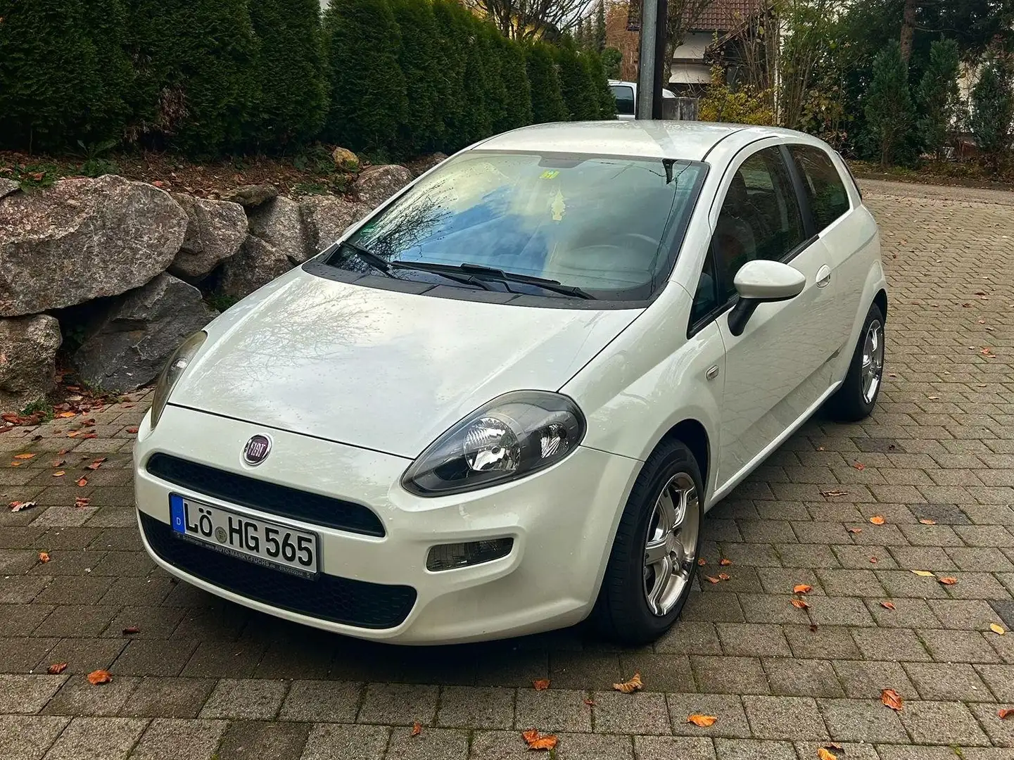 Fiat Grande Punto Punto 1.2 8V Blanc - 1