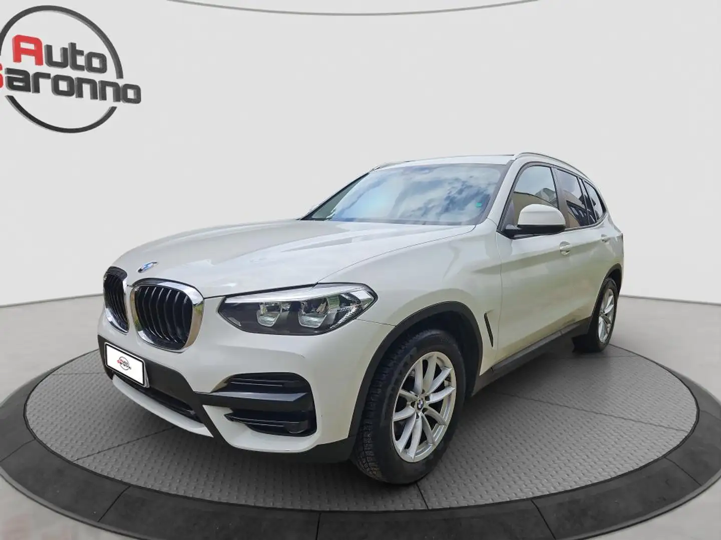 BMW X3 xdrive20d mhev 48V Business Advantage auto Weiß - 1