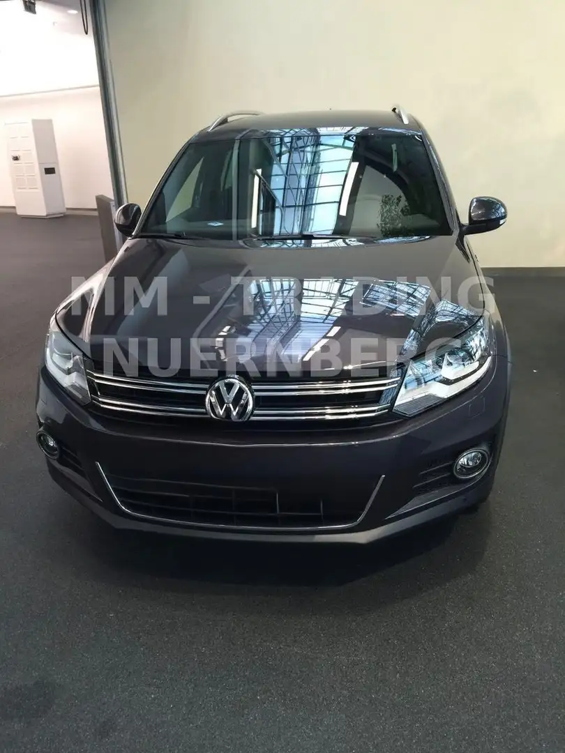 Volkswagen Tiguan TIGUAN 2.0 TDI LOUNGE-6-KLIMAAUT.-NAVI-EU6-1.HD Grau - 2