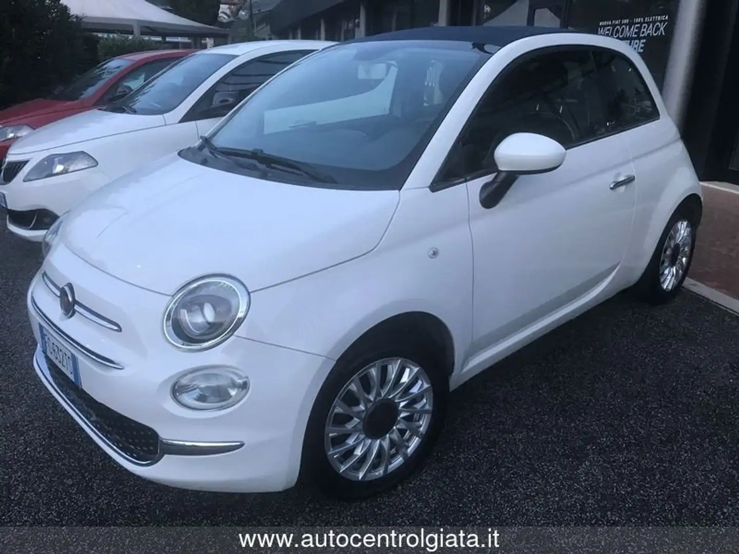 Fiat 500C 1.2 Lounge Automatica Bianco - 1