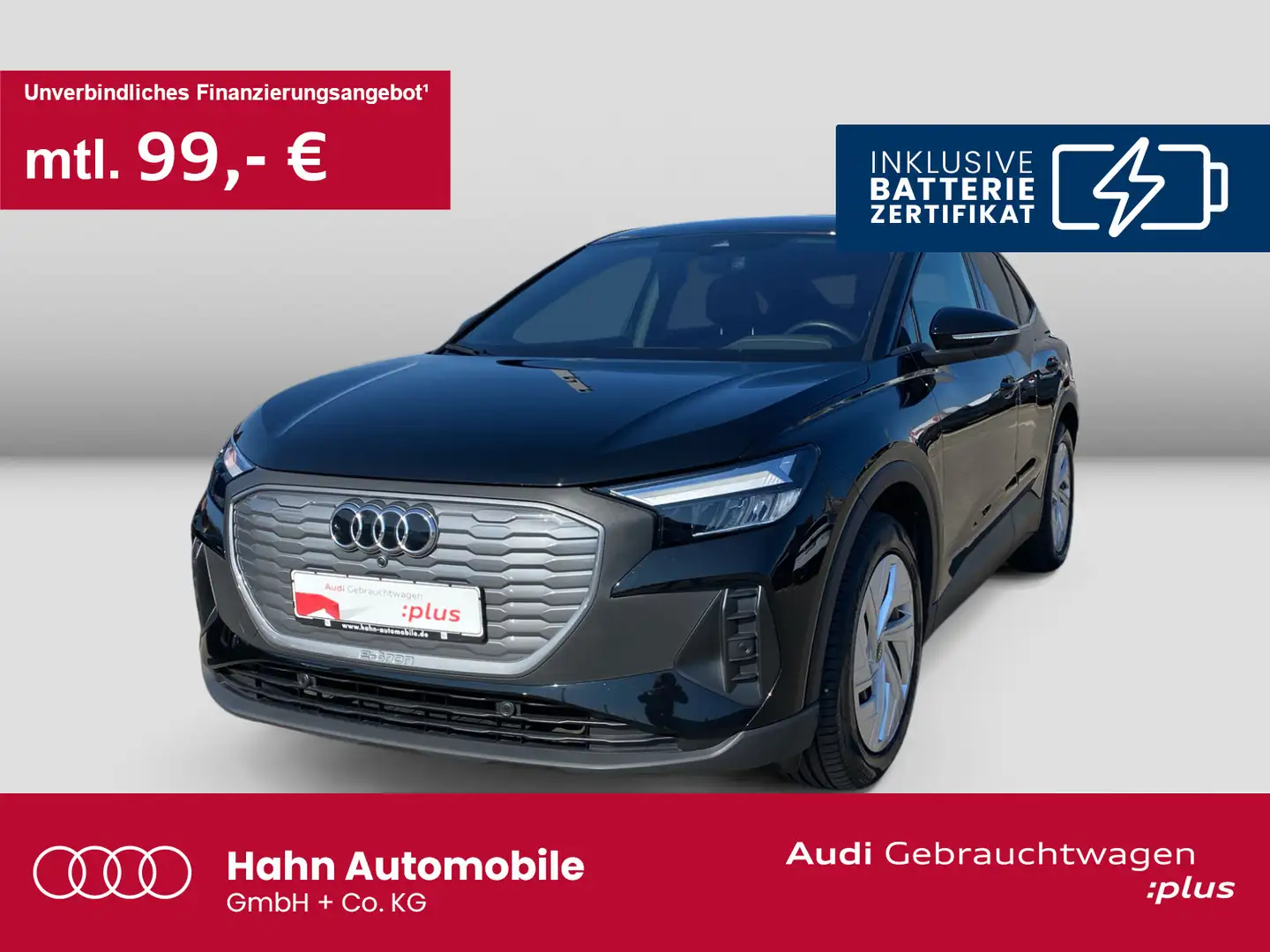 Audi Q4 e-tron Q4 Sportback 40 e-tron S-Trc Virtual LED Navi Schwarz - 1
