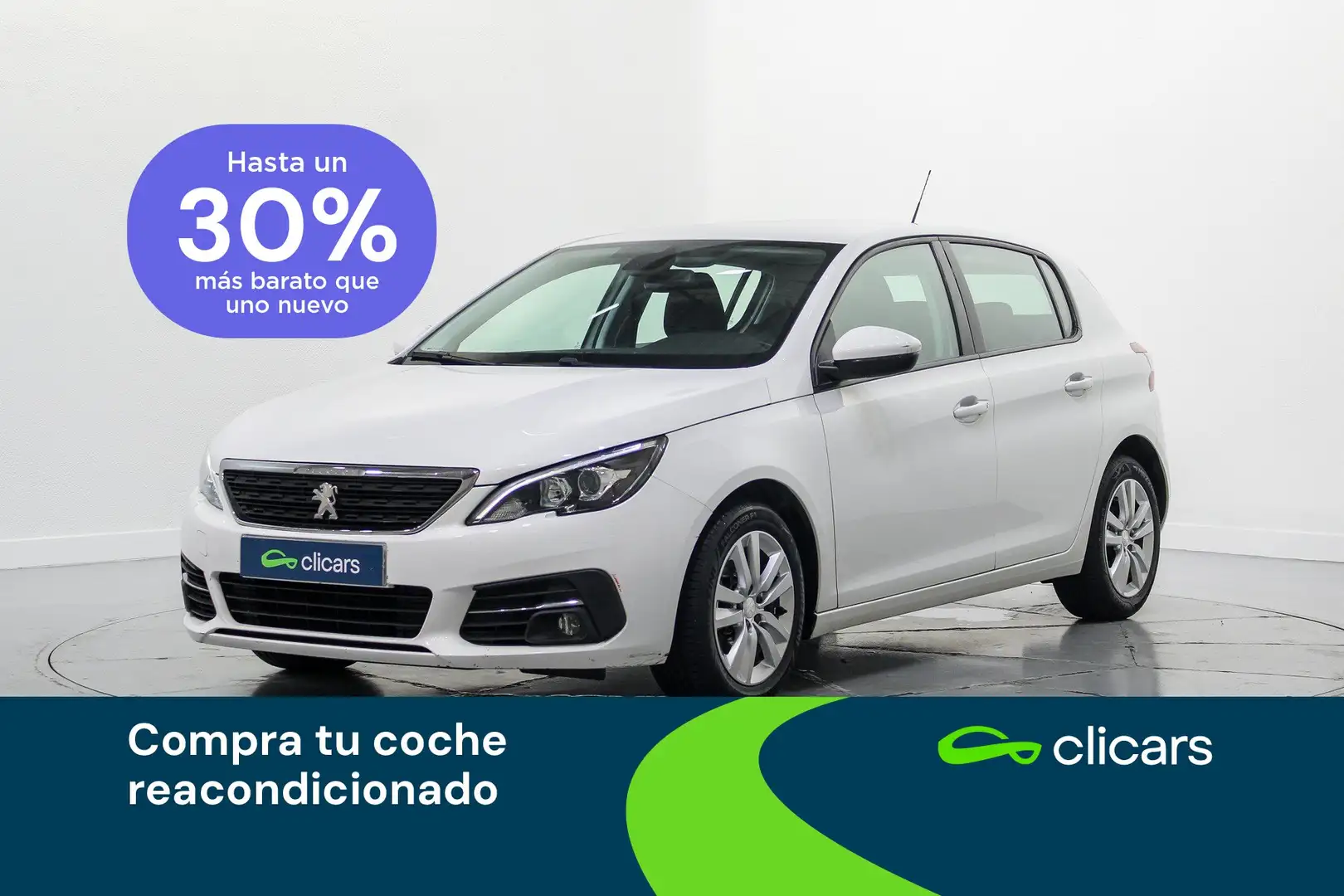 Peugeot 308 1.5BlueHDi S&S Access 100 Blanco - 1