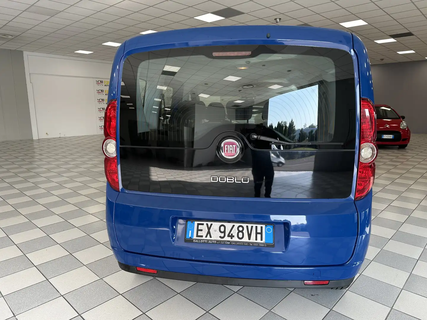 Fiat Doblo 1.6 mjt 16v Dynamic 105cv E5+ Bleu - 2