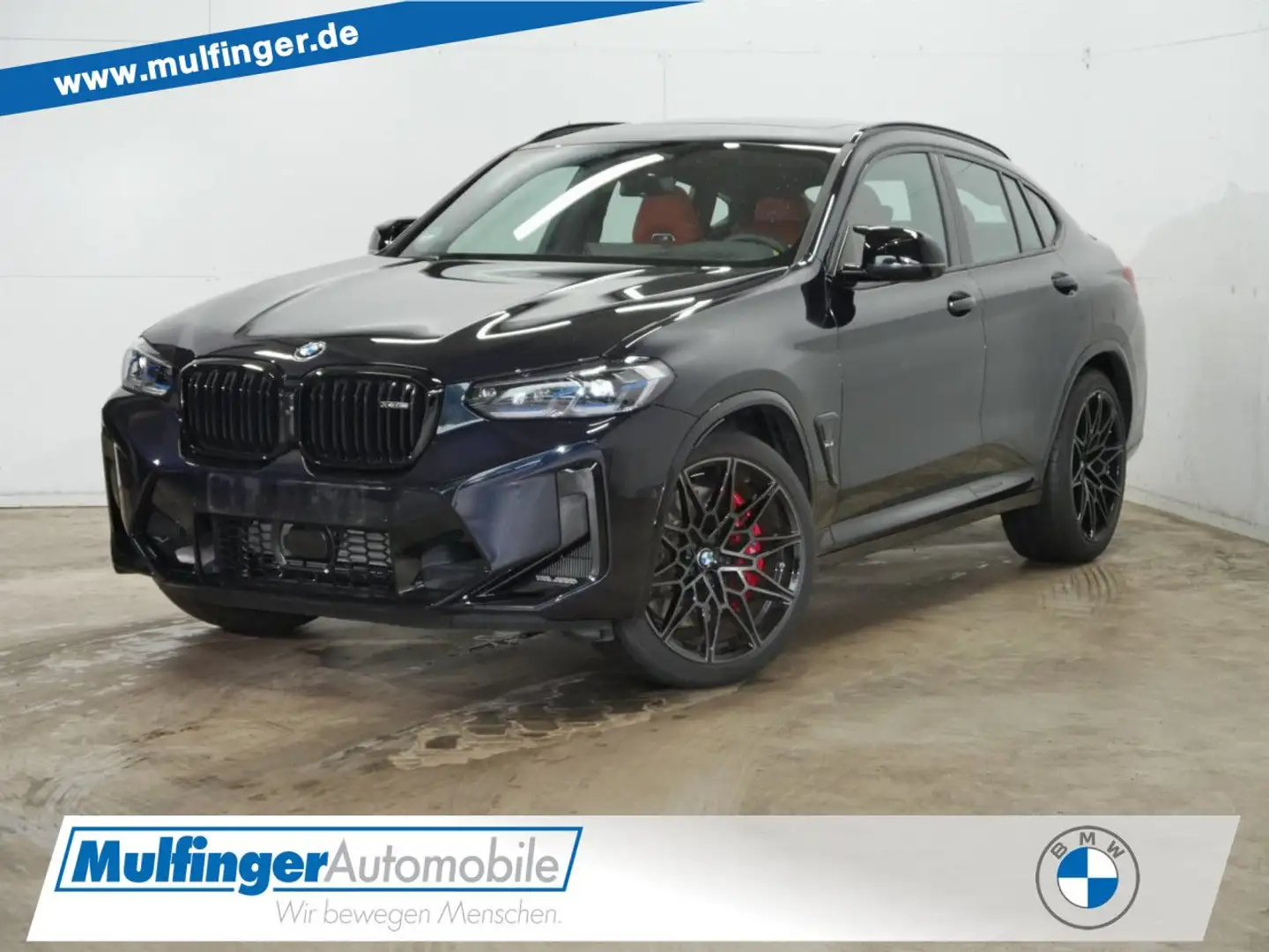 BMW X4 M Compet.Compound HUD SuView ACC PanoD.AHK Navi Zwart - 1