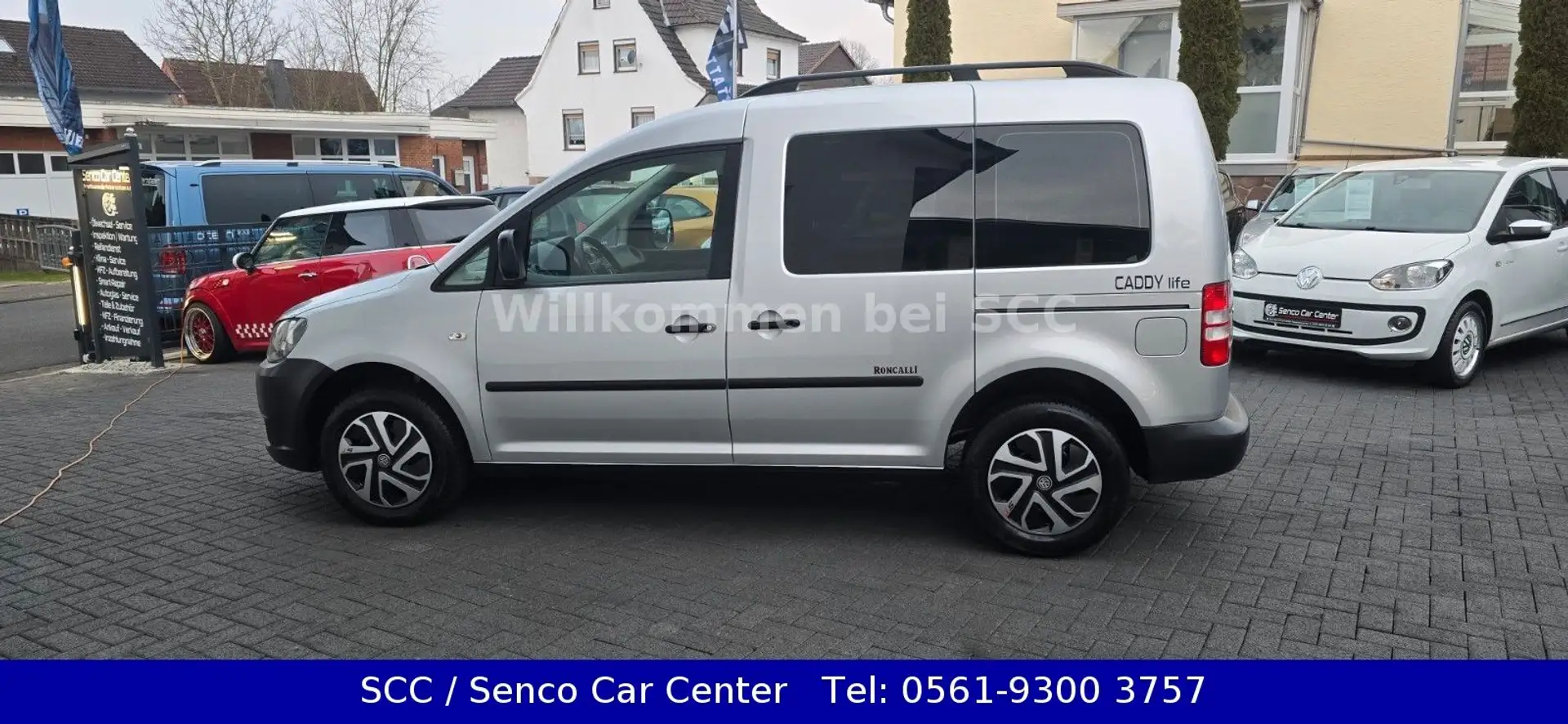 Volkswagen Caddy Life Roncalli Edition Tel: 0561 9300 3757 Zilver - 2