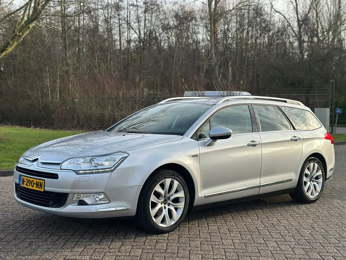 Citroen C5 Tourer 1.6 THP Exclusive/AUTOMAAT/AIRCO/CRUISE/LED Gris - 1
