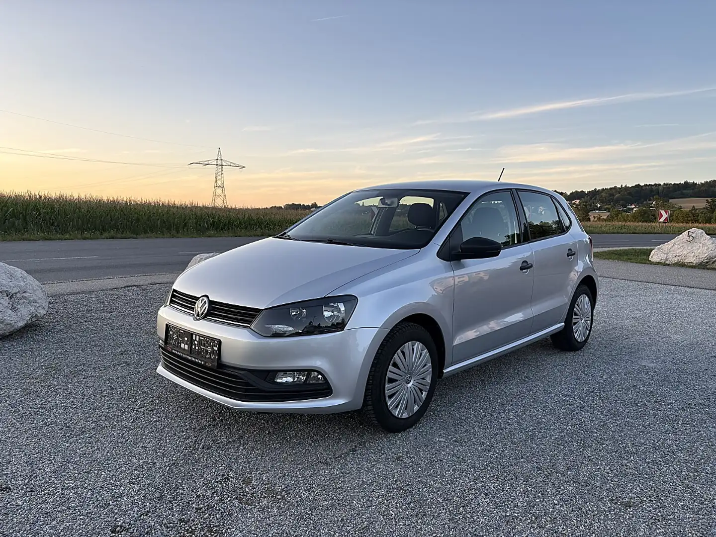 Volkswagen Polo Trendline BMT 1,4 TDI Silber - 1