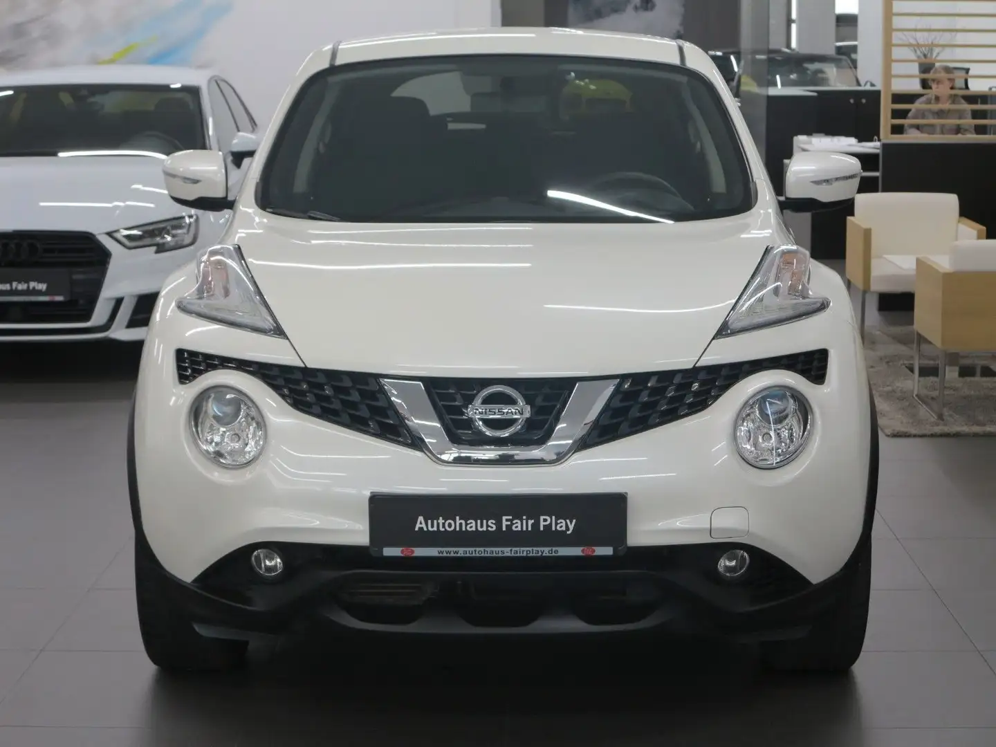 Nissan Juke Acenta AUT./DAB/NAVI/KAMERA/UNFALLFREI ! Blanco - 2