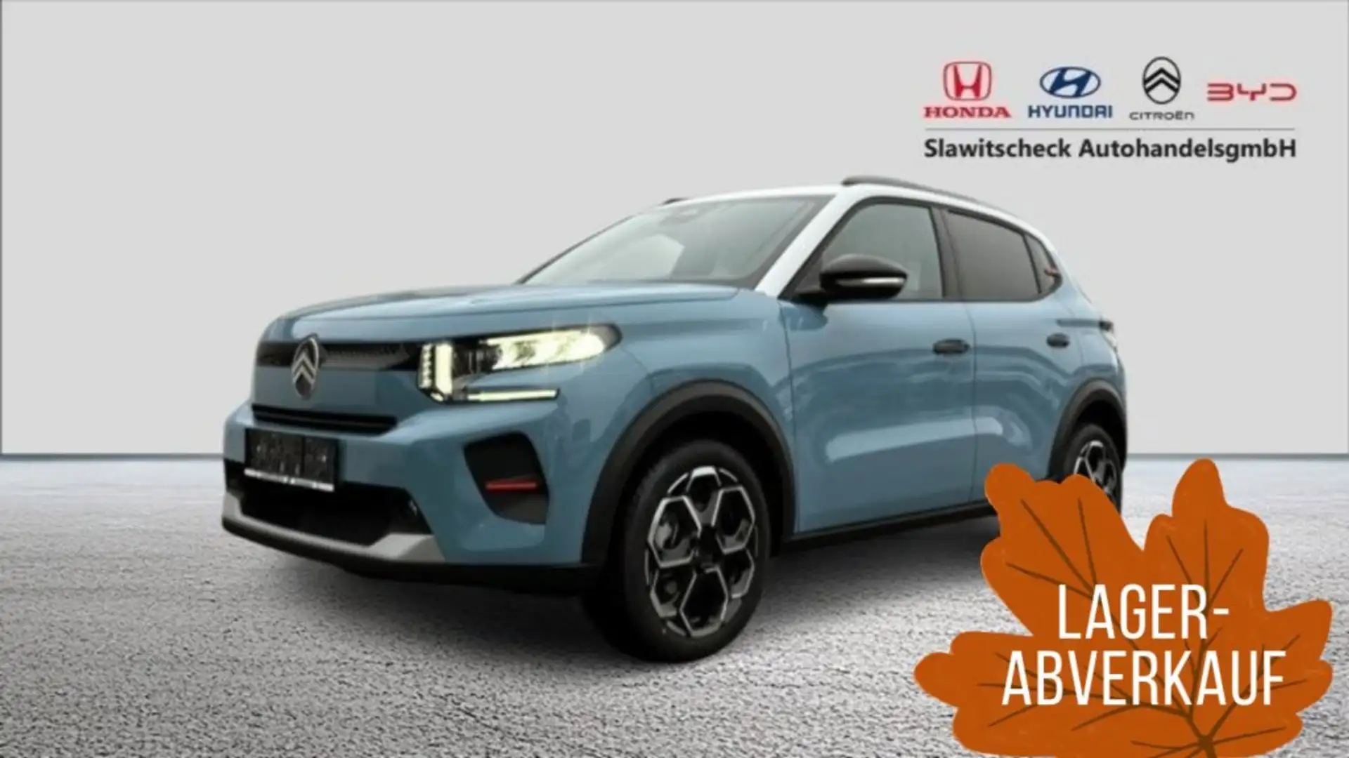 Citroen C3 Turbo 100 S&S 6-Gang-Manuell Max Blau - 1