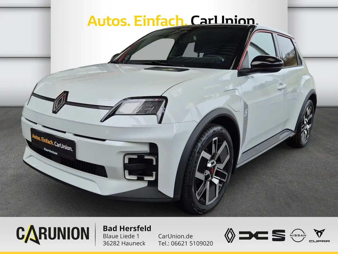 Renault R 5 E-Tech 100% elektr. Techno 150 Comfort Range Weiß - 1