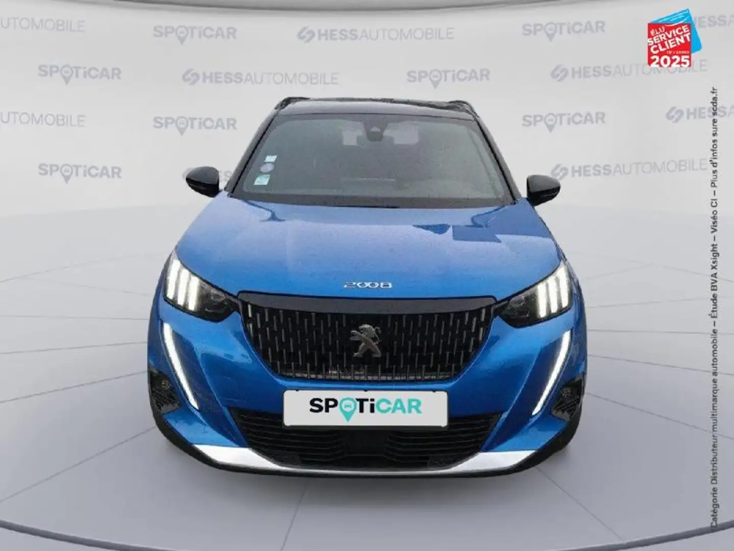 Peugeot 2008 1.2 PureTech 155ch S\u0026S GT EAT8 Bleu - 2