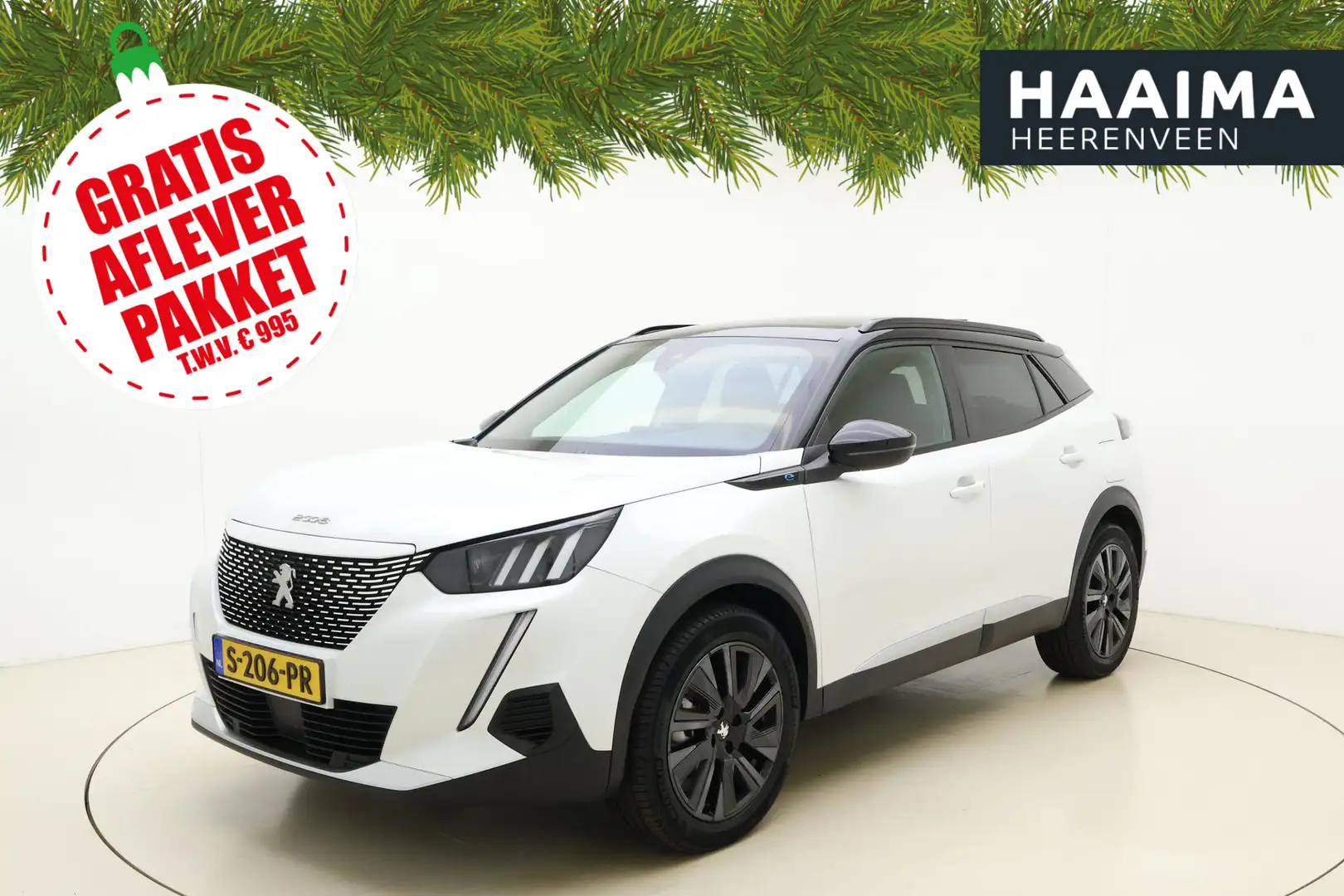 Peugeot e-2008 EV GT 50 kWh 136 Pk | Navigatie | Stoelverwarming Blanc - 1