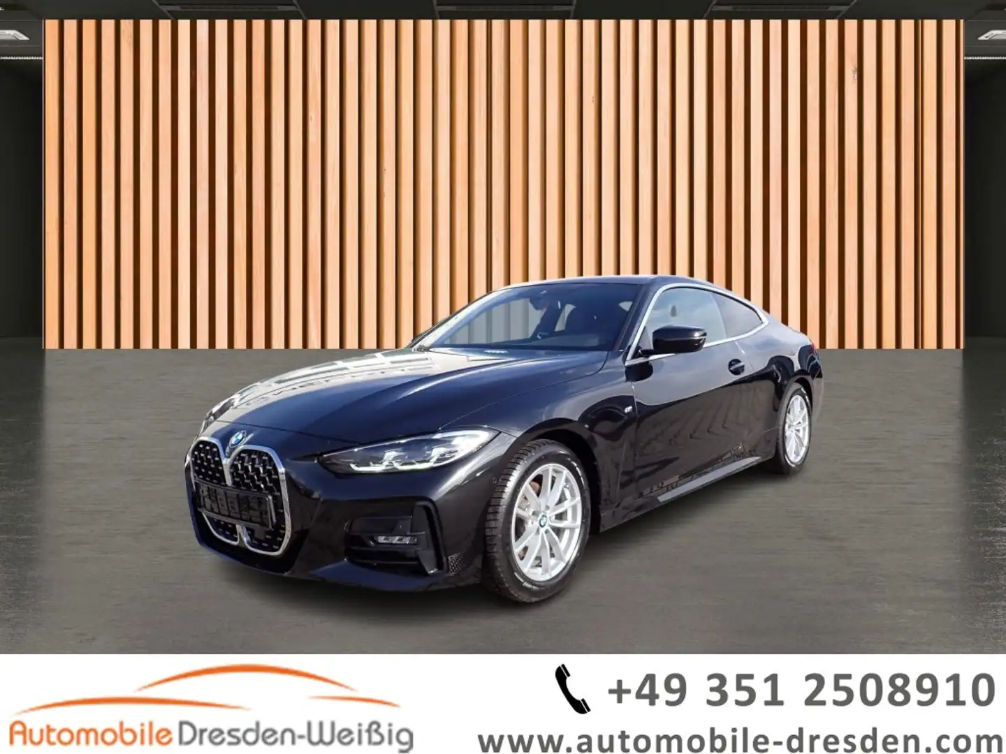 BMW 420 i M Sport*UPE 61.630*ACC*Memory*Keyless* Schwarz - 1