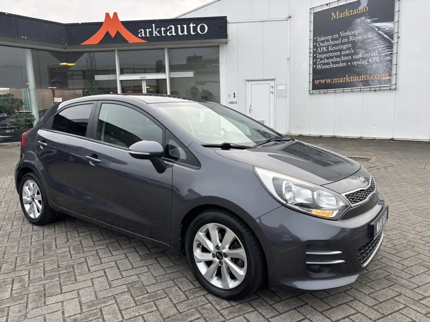 Kia Rio 1.2 CVVT Dream Team Bluetooth Stoelverwarming Park Gris - 1
