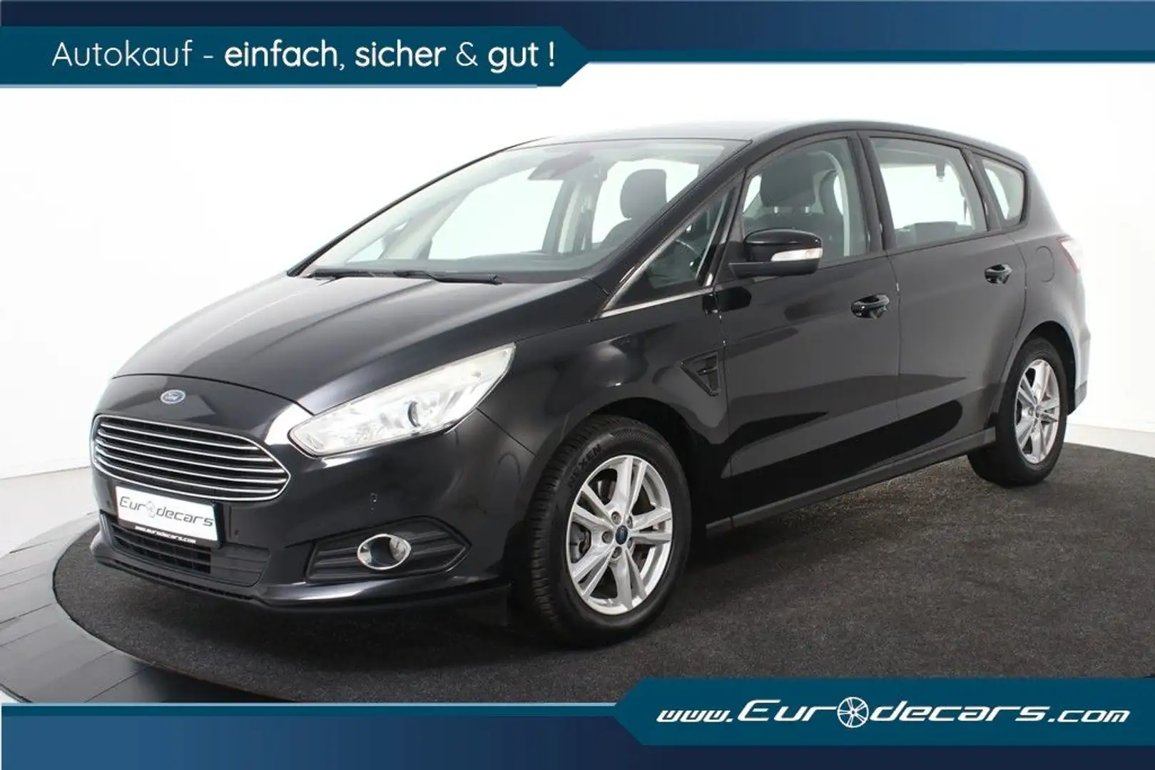 Ford S-Max 2,0 TDCi Titanium *7.Sitze*Navi*AHK* Noir - 1