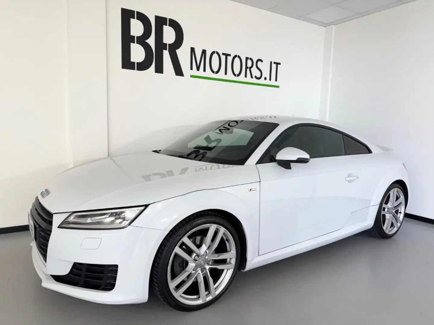 Audi TT Coupé 2.0 TDI ultra Sline S Line Blanc - 1