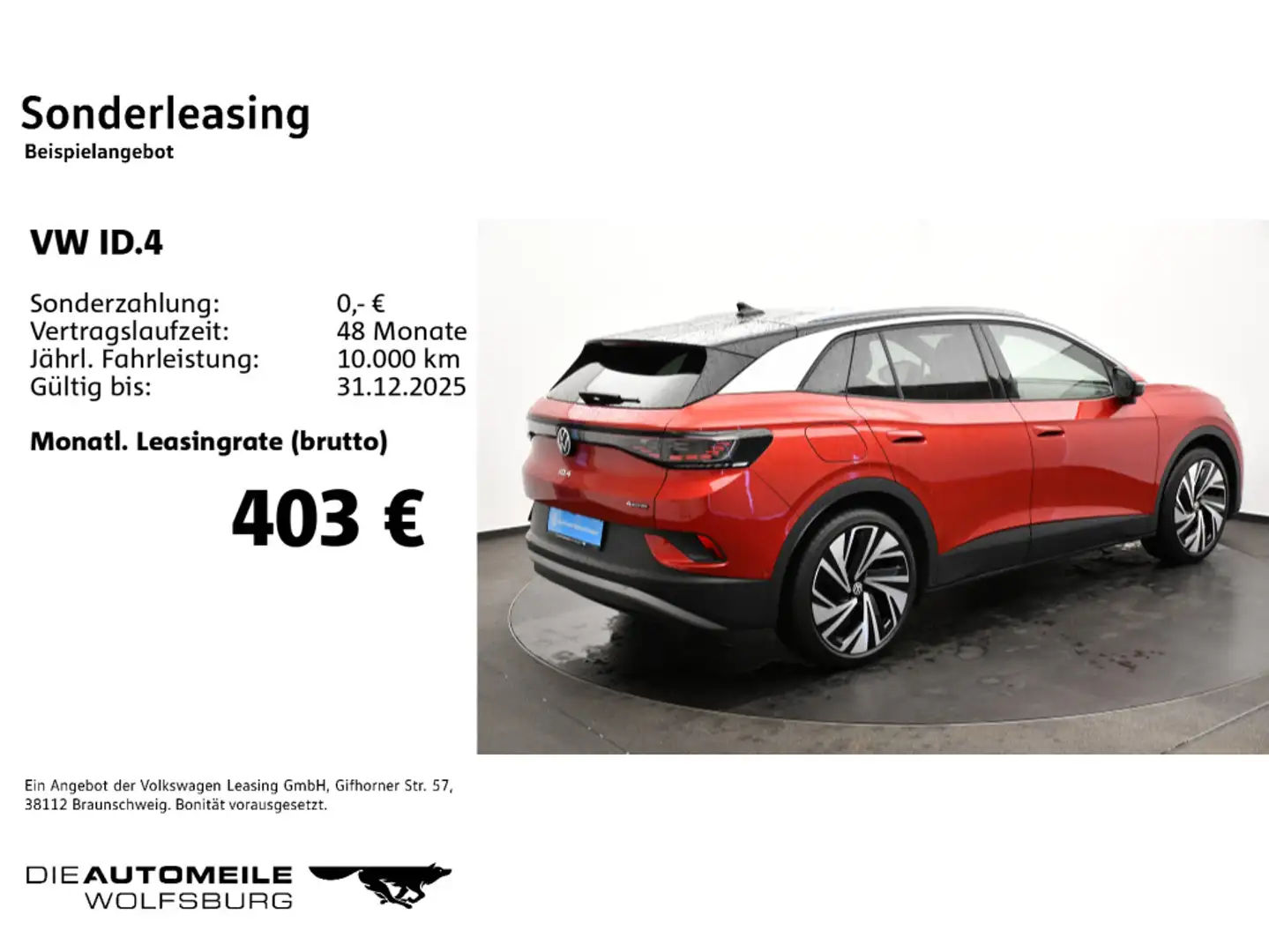 Volkswagen ID.4 4Motion Pro HeadUp/Matrix/H+K/Pano/AHK Rot - 2