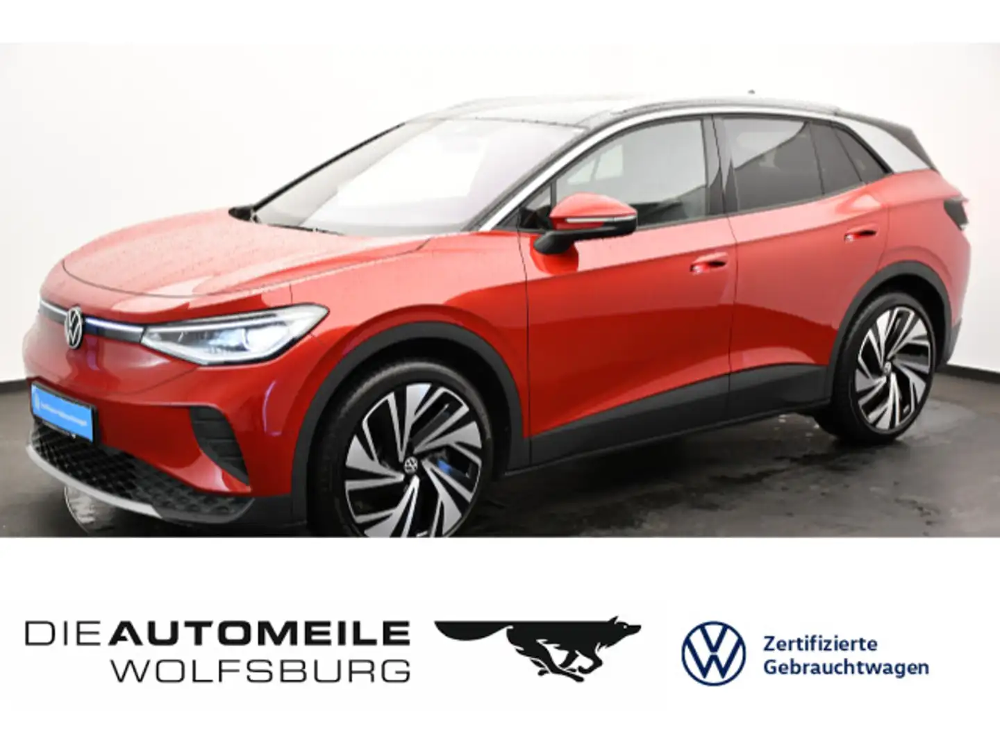Volkswagen ID.4 4Motion Pro HeadUp/Matrix/H+K/Pano/AHK Rot - 1