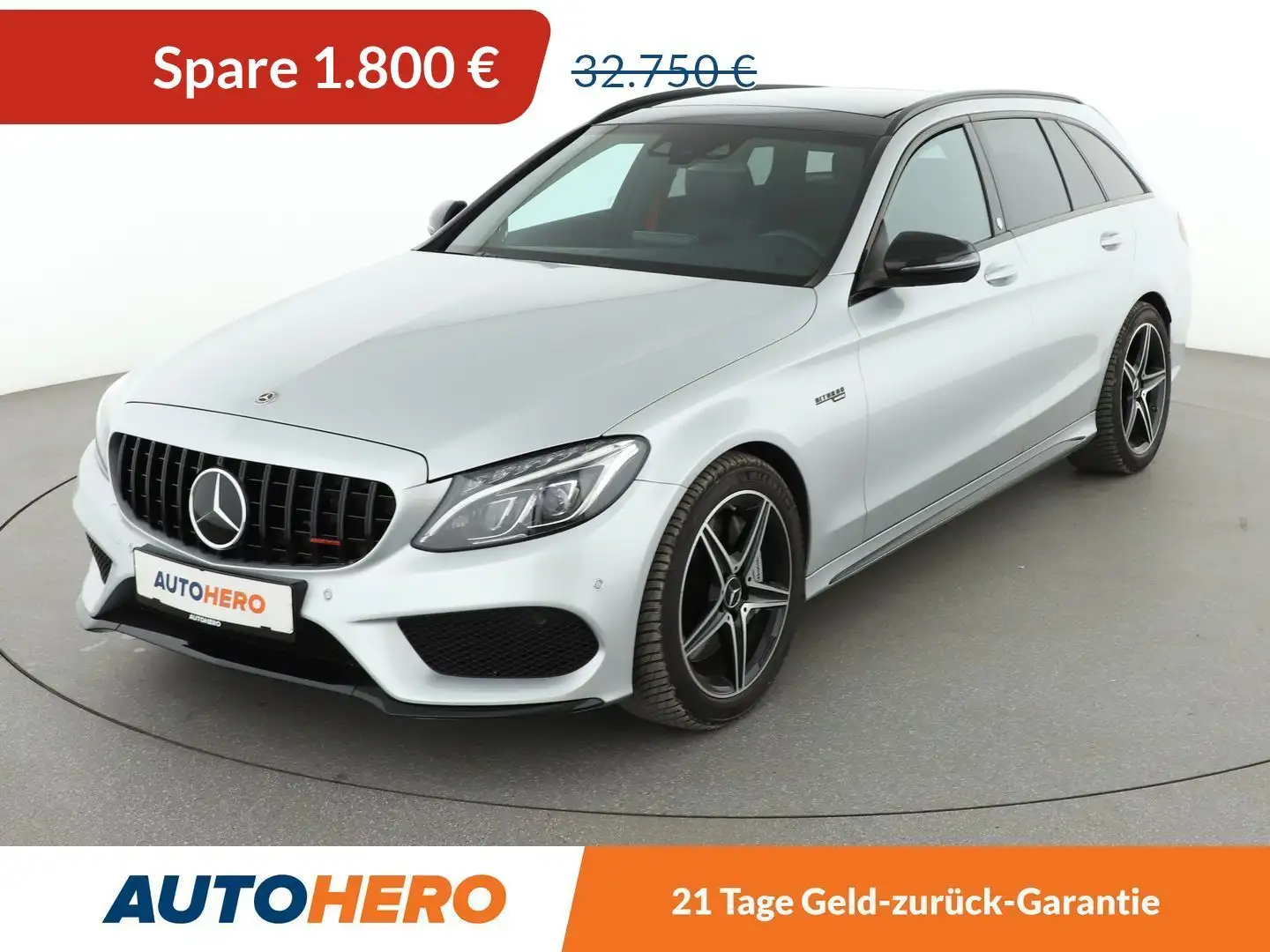 Mercedes-Benz C 43 AMG C 43 AMG T 4Matic Aut.*LED*ACC*NAVI*PDC*SHZ*KLIMA* Grau - 1