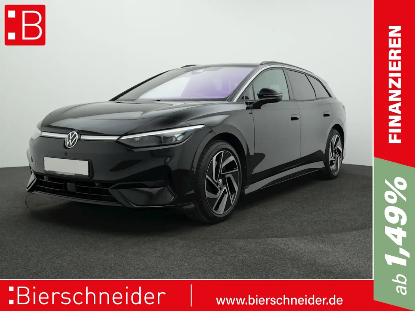 Volkswagen ID.7 Tourer Pro ab mtl. 440 EUR 5-J-GAR AHK HuD 360° Schwarz - 1