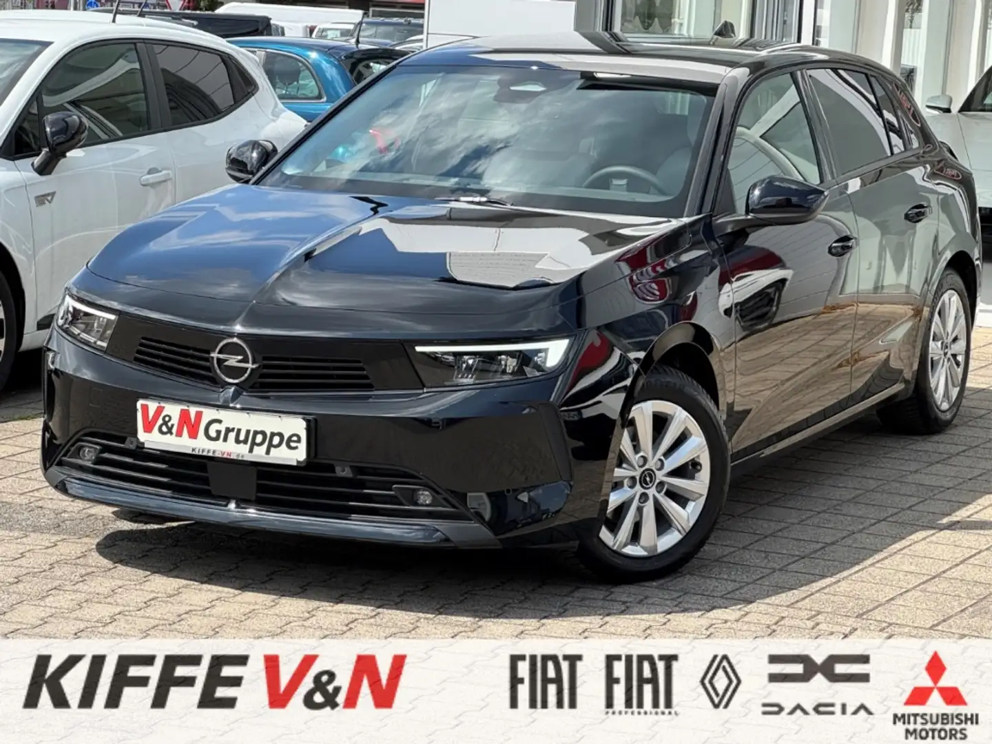 Opel Astra Elegance 1.2 Turbo SHZ NAVI 180°KAMERA Noir - 1