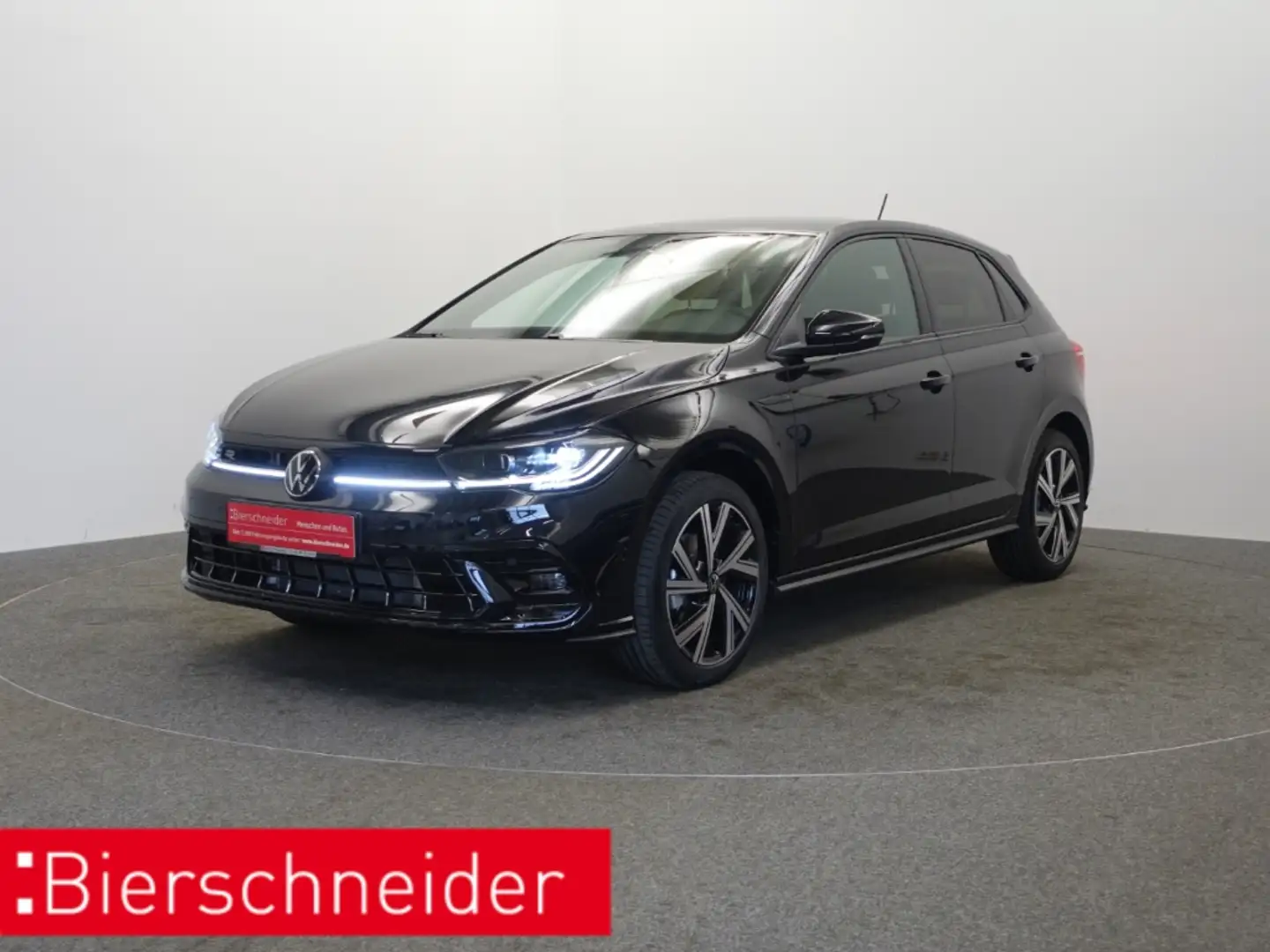 Volkswagen Polo 1.0 TSI DSG R-Line ALU 17 LED NAVI ACC Schwarz - 1