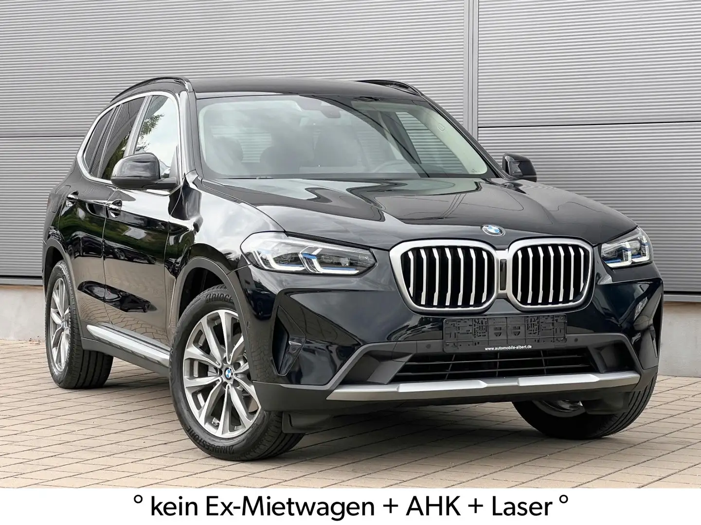 BMW X3 xDrive 20d*HUD*Laser*AHK*DrivAss*Standheizung Schwarz - 1