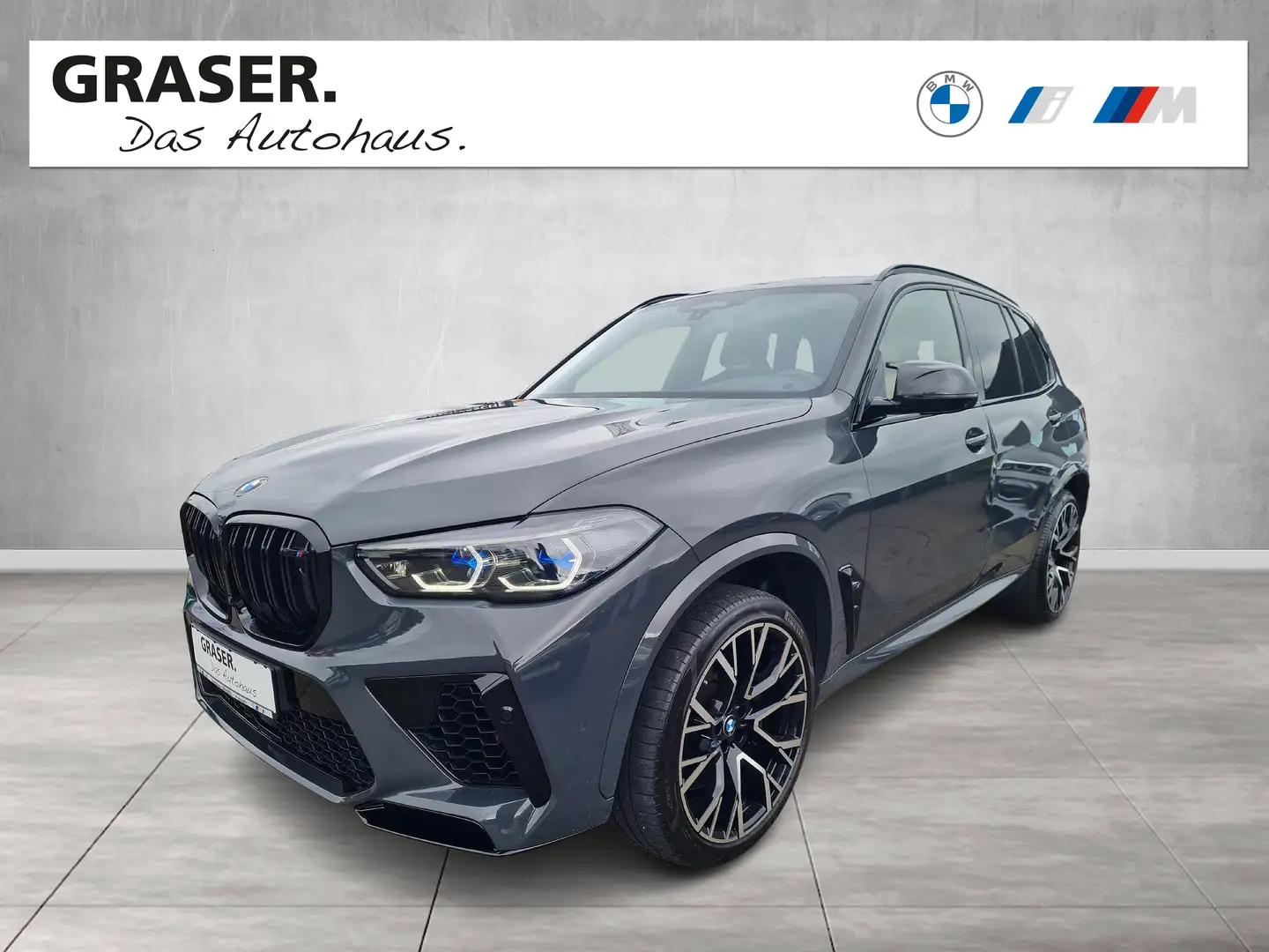 BMW X5 M Gestiksteuerung Night Vision M Competition Grau - 1