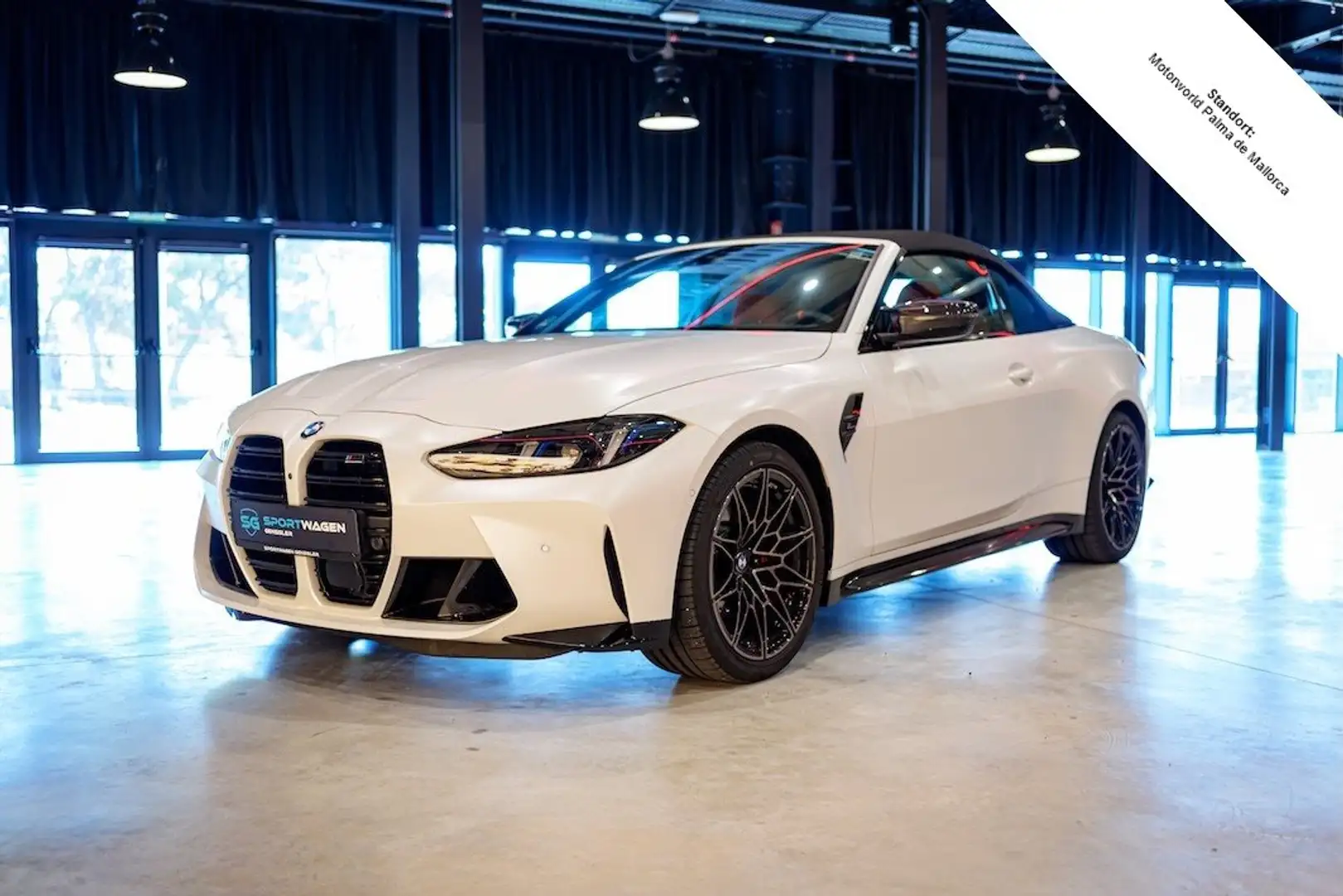 BMW M4 Cabrio Competition Weiß - 1