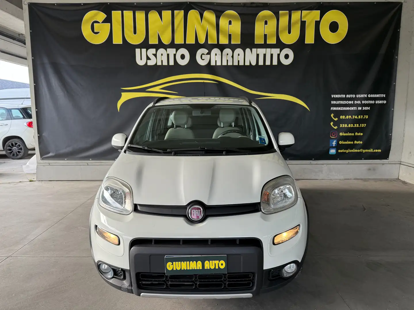 Fiat Panda 0.9 t.air turbo Lounge 85cv E6 Blanc - 2