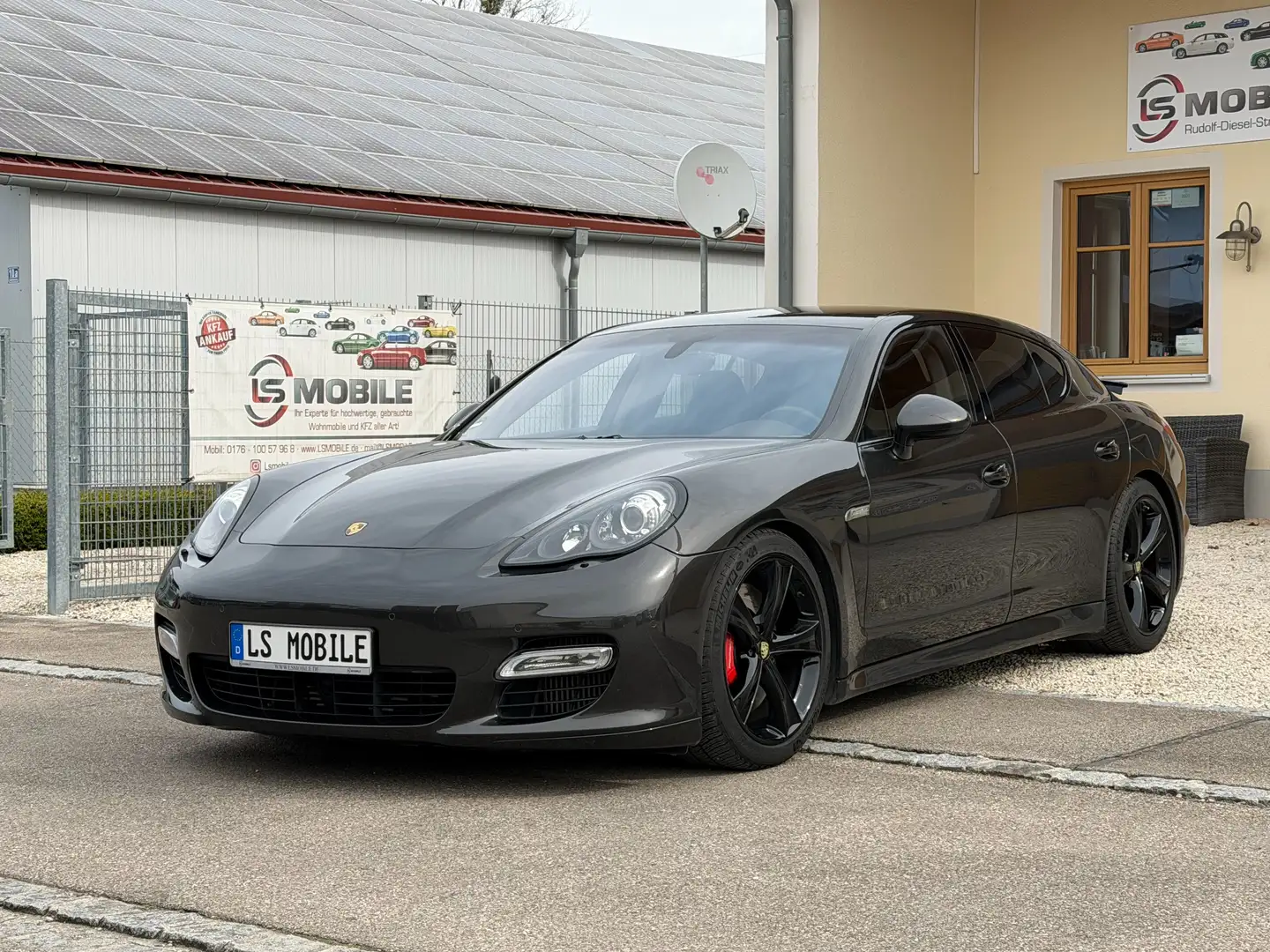 Porsche Panamera 4.8 V8 turbo RFK*SHZ*Burmester*Keyless Grau - 2