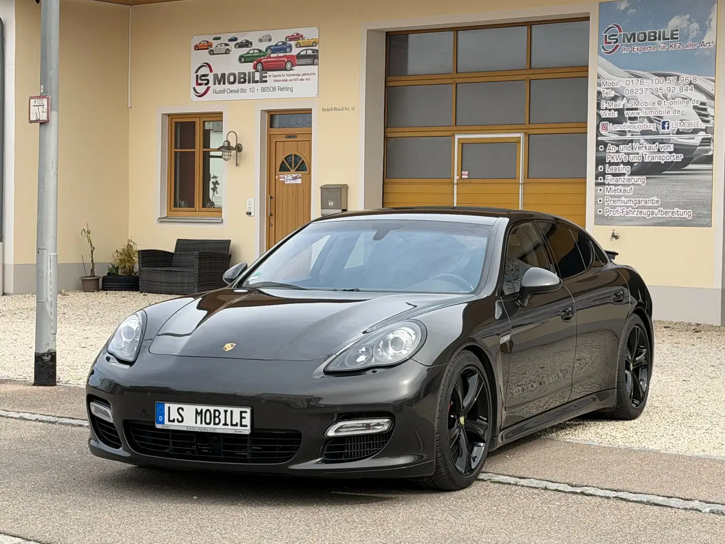 Porsche Panamera 4.8 V8 turbo RFK*SHZ*Burmester*Keyless Grau - 1