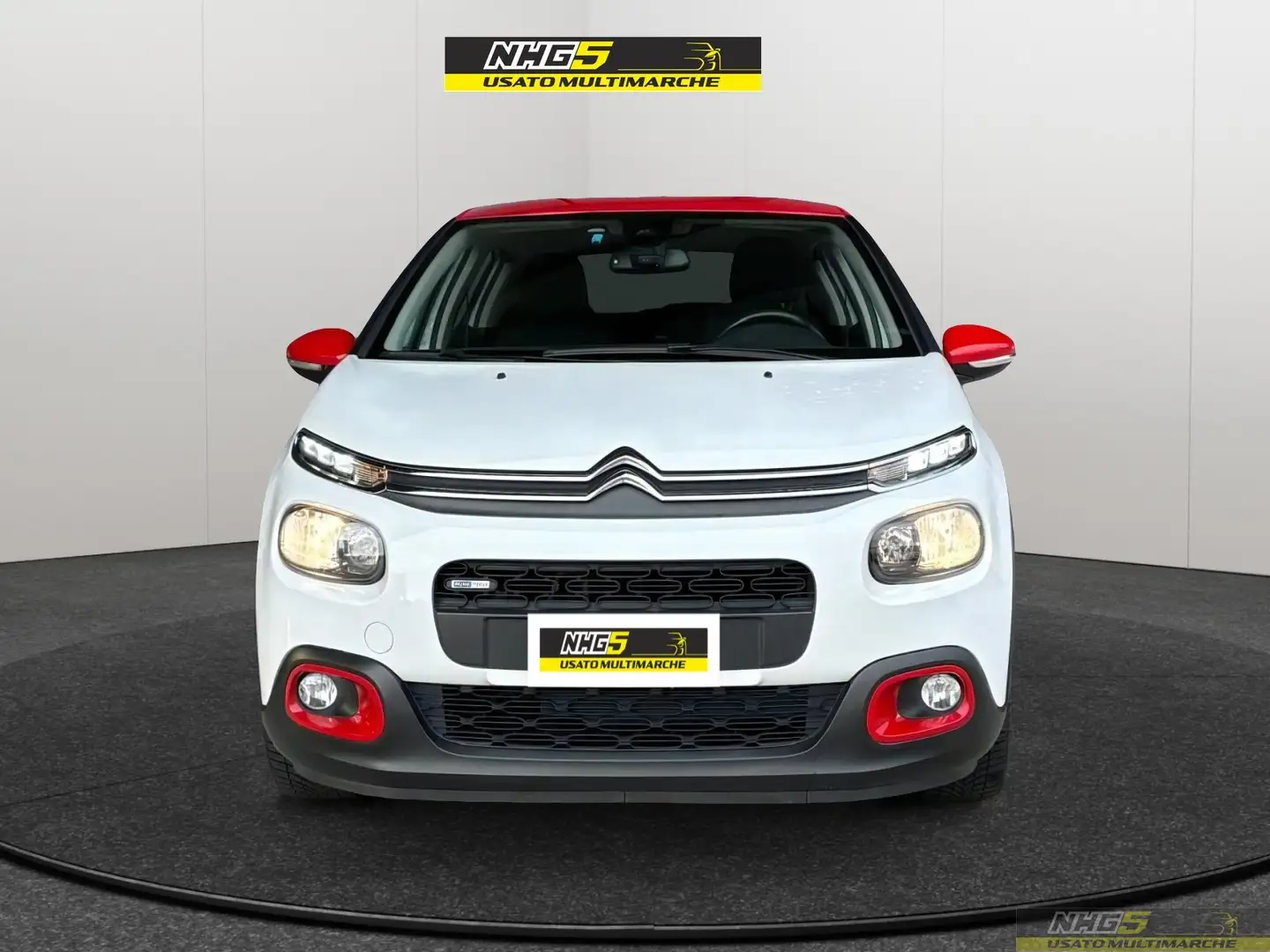 Citroen C3 C3 PureTech 82 Shine Bianco - 2