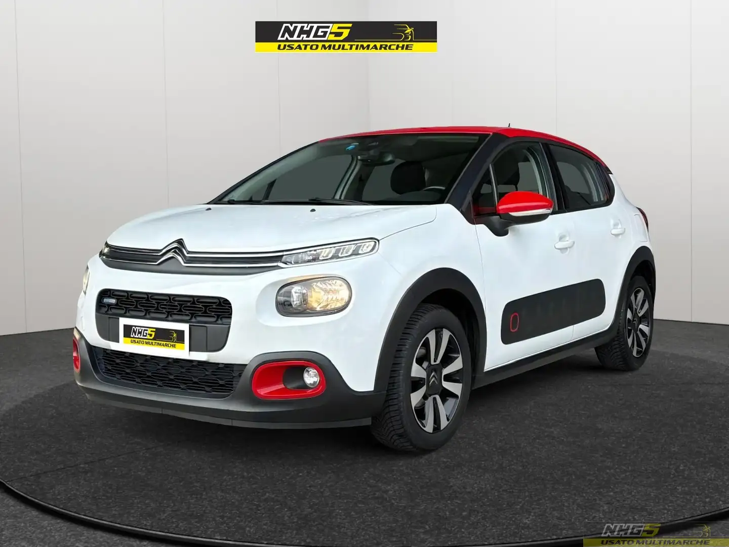 Citroen C3 C3 PureTech 82 Shine Bianco - 1