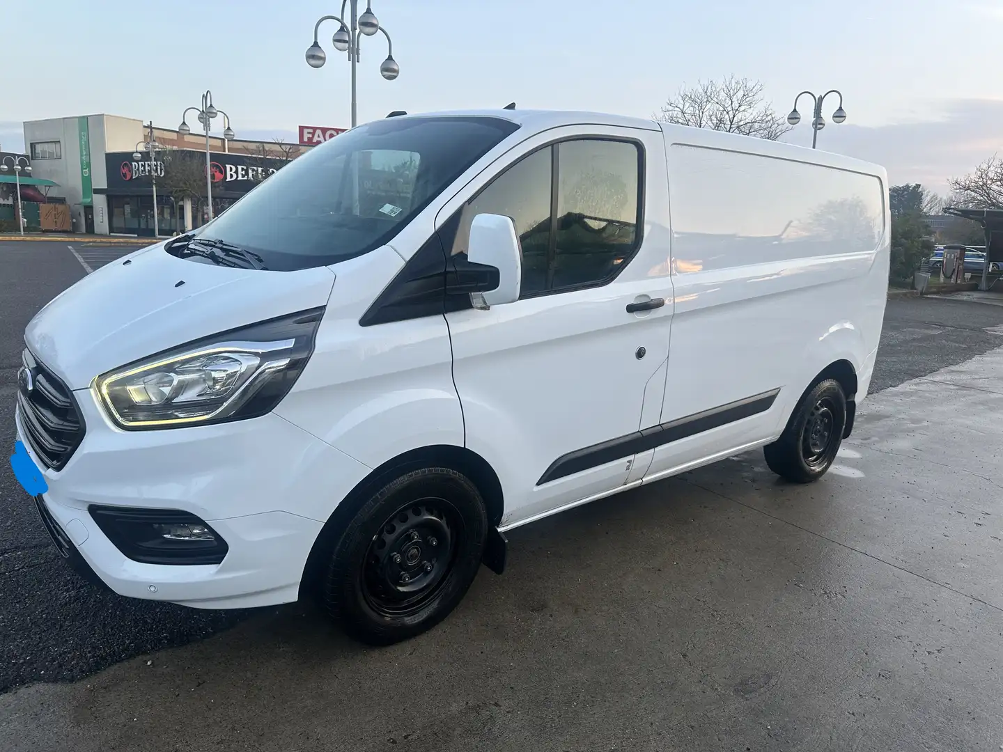 Ford Transit Custom 2.0 trend 131 cv EURO 6 D TEMP 3P IVA ESCLUSA Blanc - 1