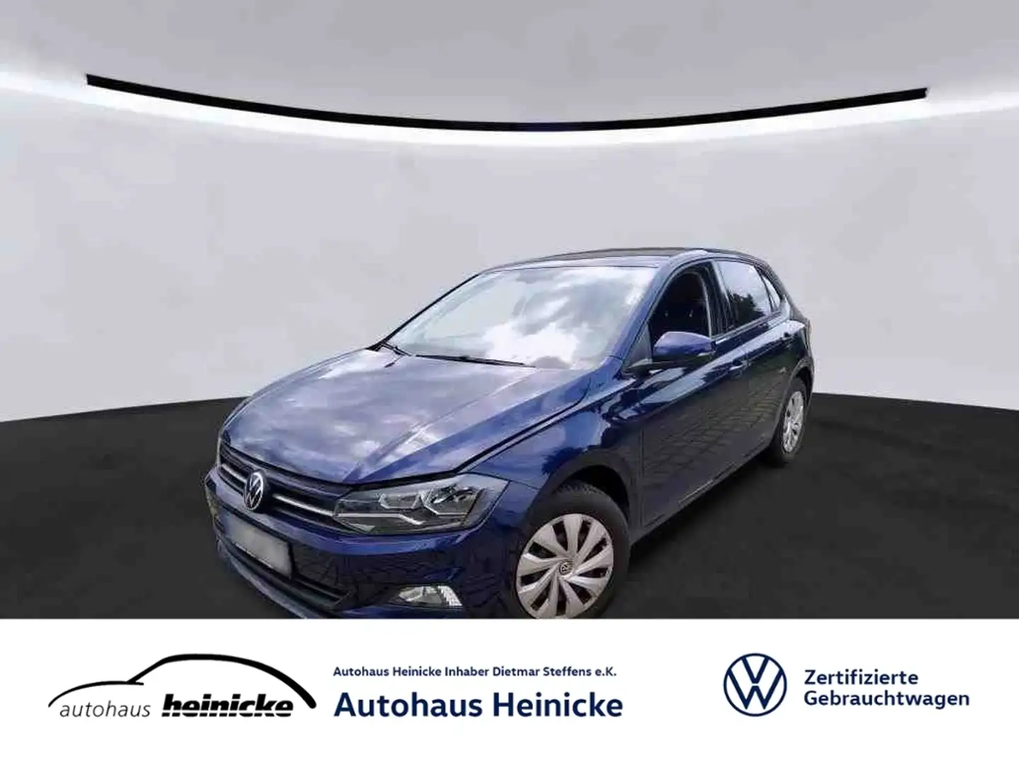 Volkswagen Polo UNITED 1.0 TSI RADIO KLIMA APP SH PDC u.v.m. Bleu - 1