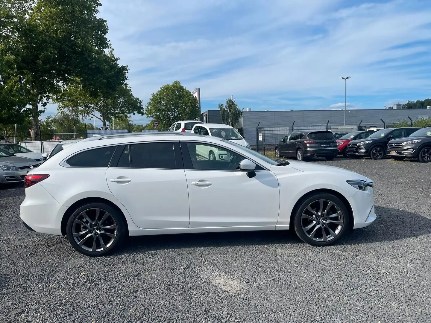 Mazda 6 Kombi Sports-Line/NAVI/KAMERA/TÜV NEU Blanc - 1